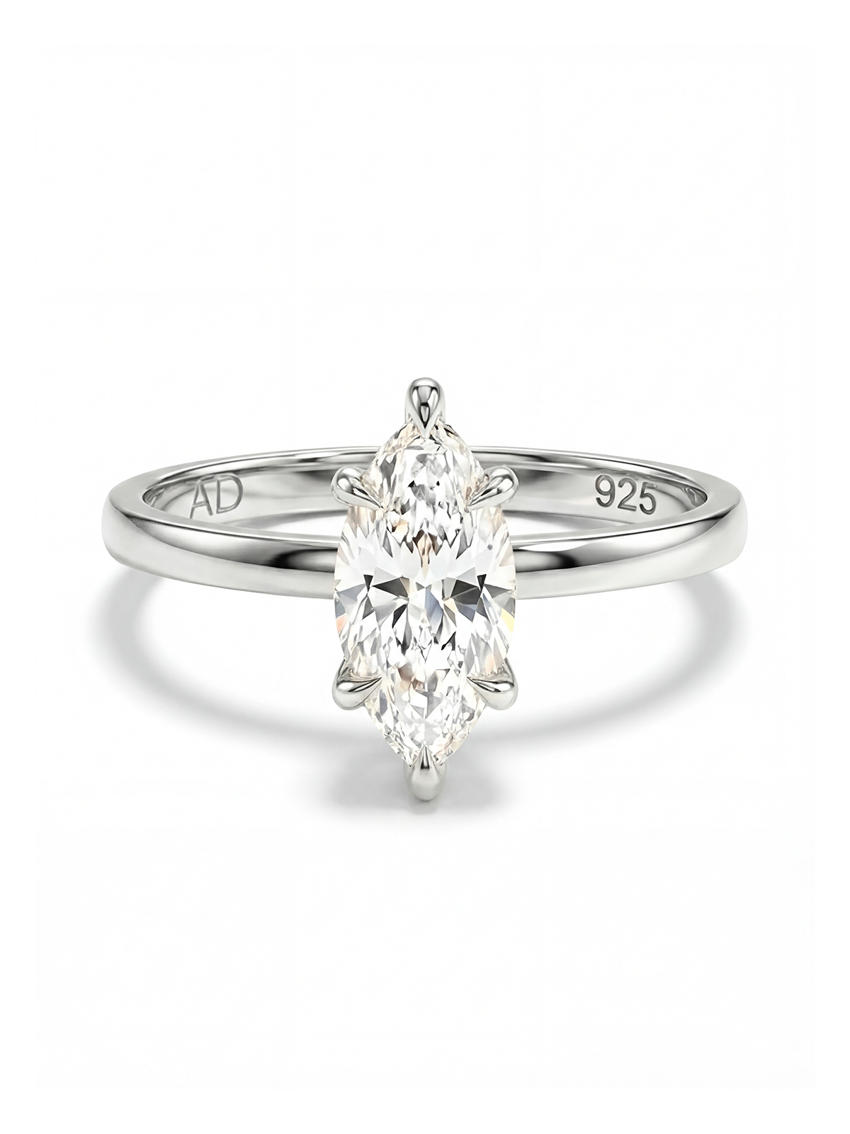 0.81CT | Markiz Kesim Yüzük