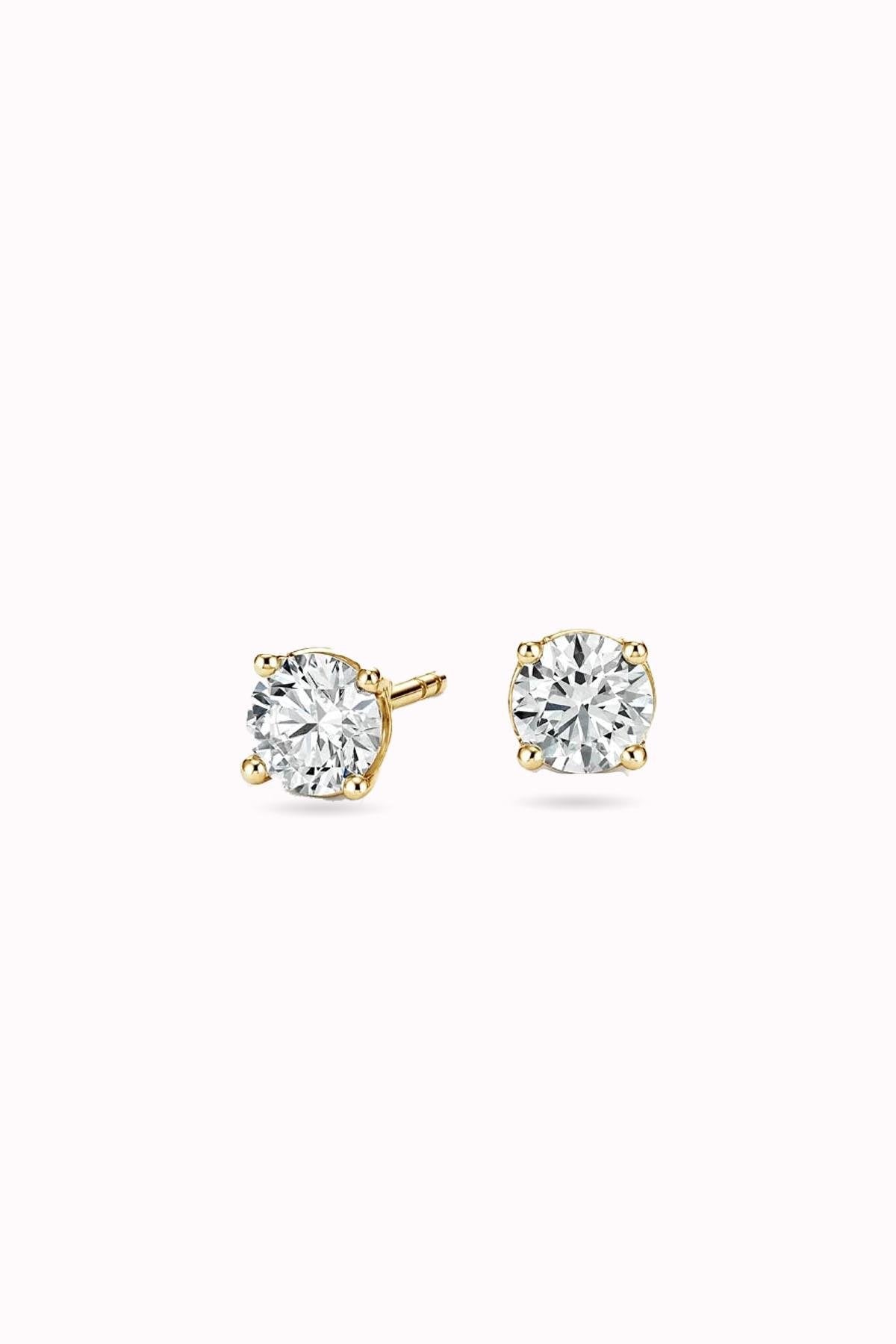 6MM | Round Cut Earrings