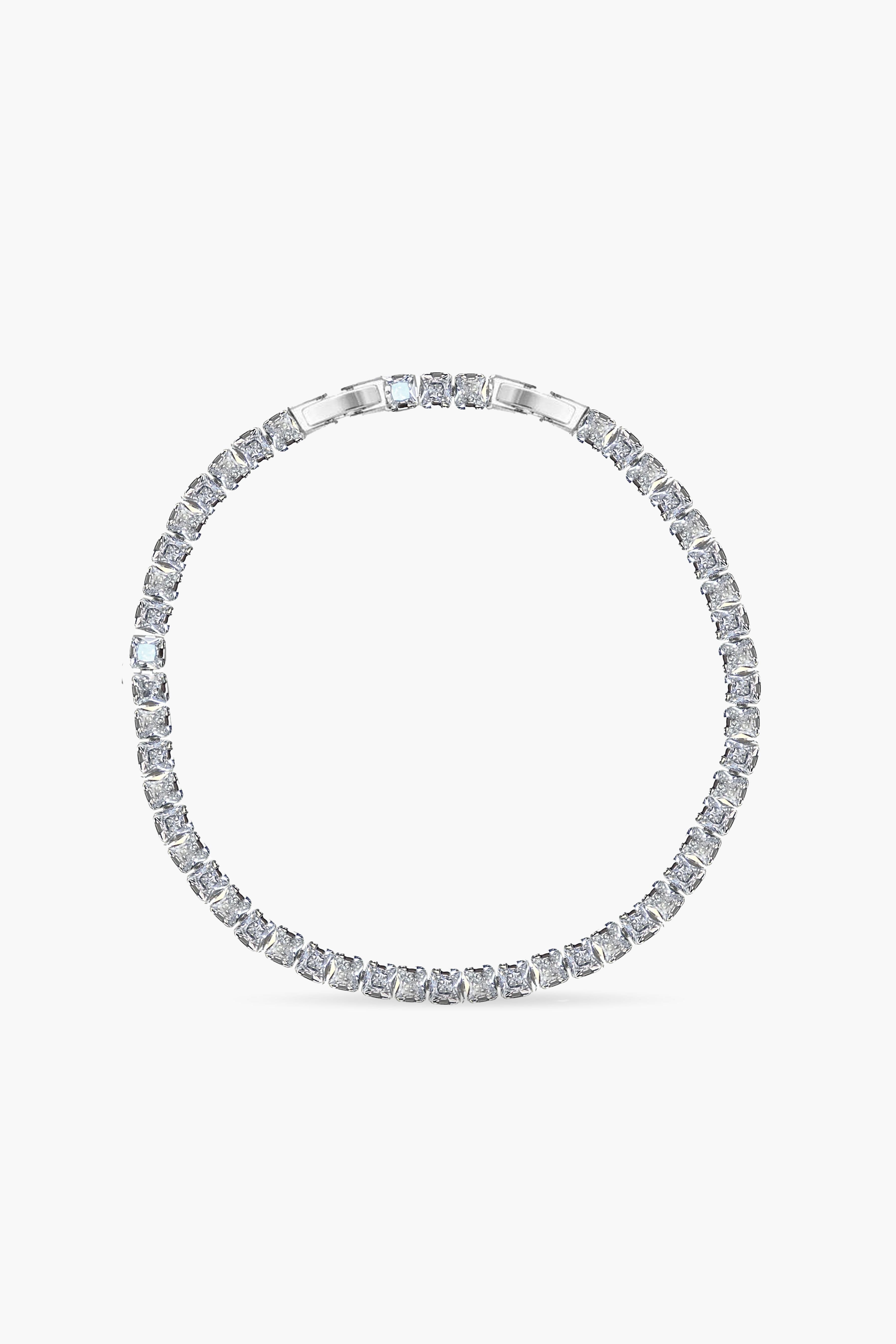 4MM | Princess Cut Tennis Bracelet
