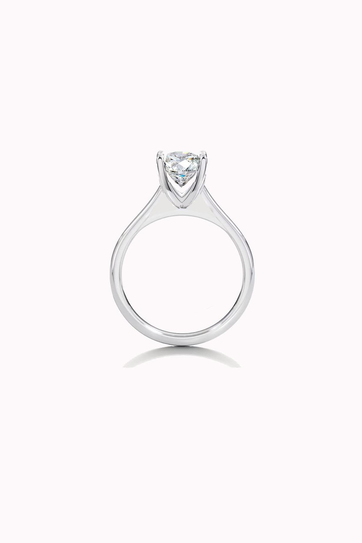 6MM 0.90CT Tektaş Yüzük Atelier Duygu.