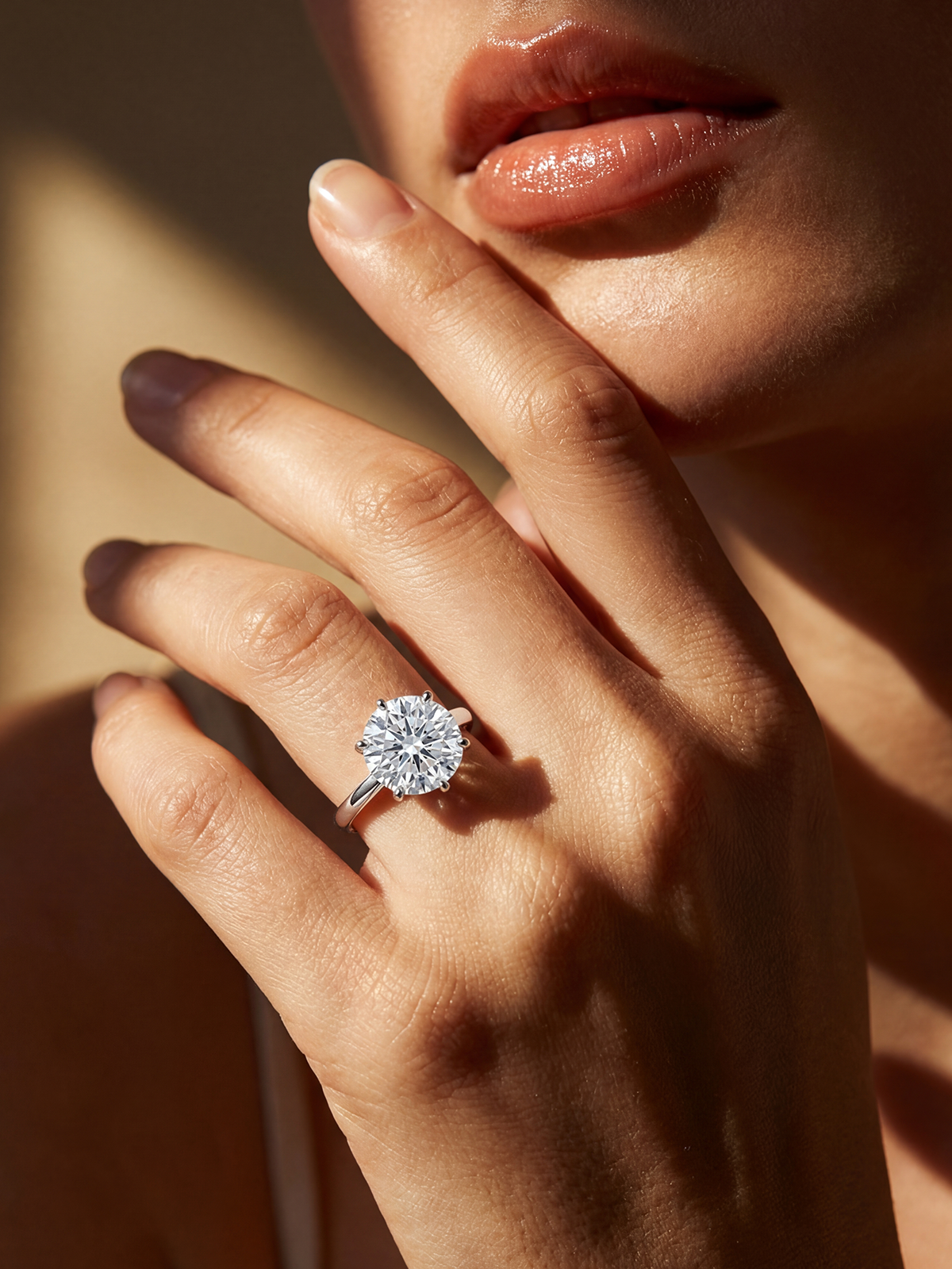 4.0CT | 6 Prong Solitaire Ring