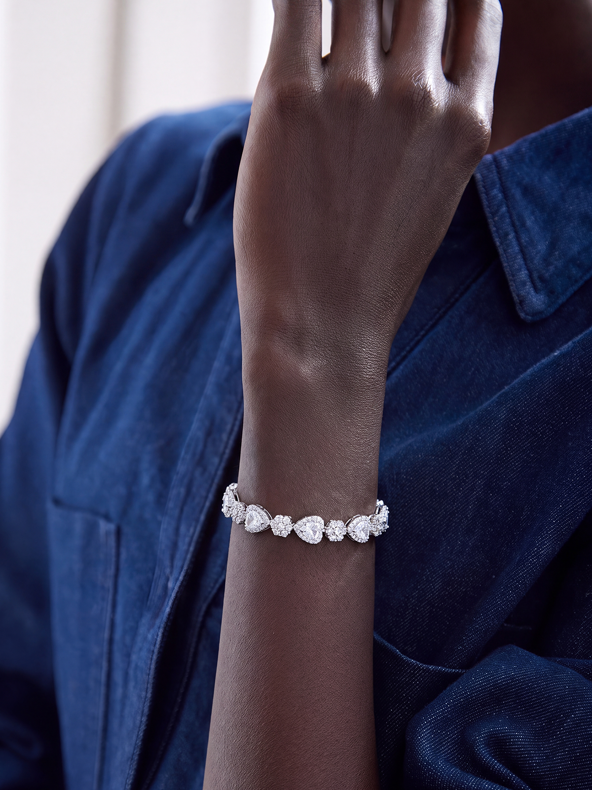 Camille Cast Tennis Bracelet