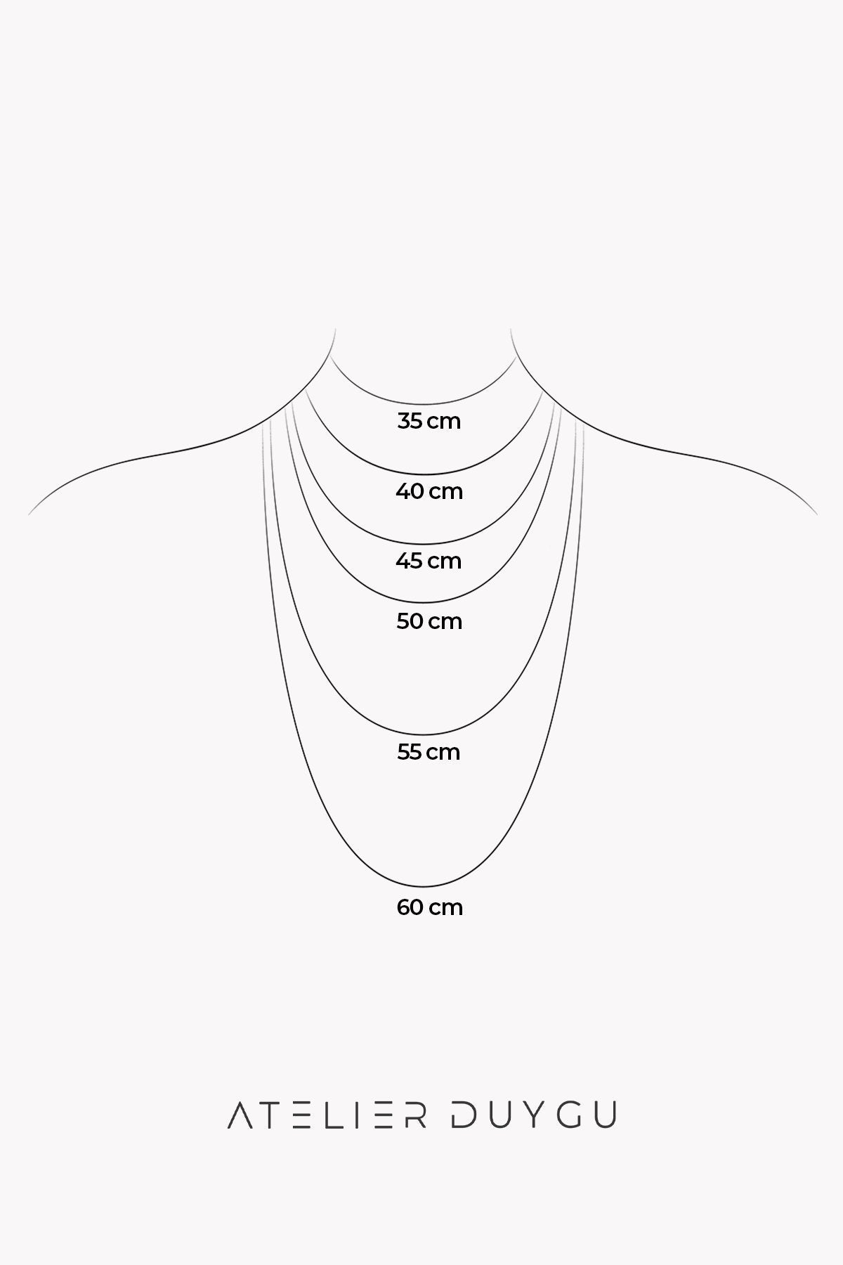 3MM | Döküm Su Yolu Kolye