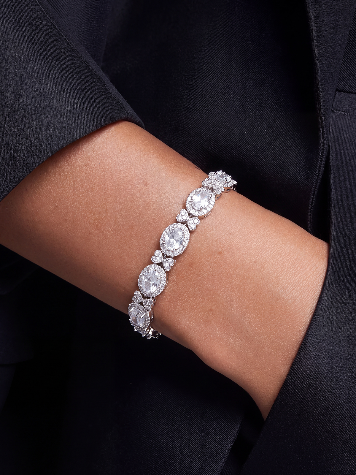Milena Cast Tennis Bracelet
