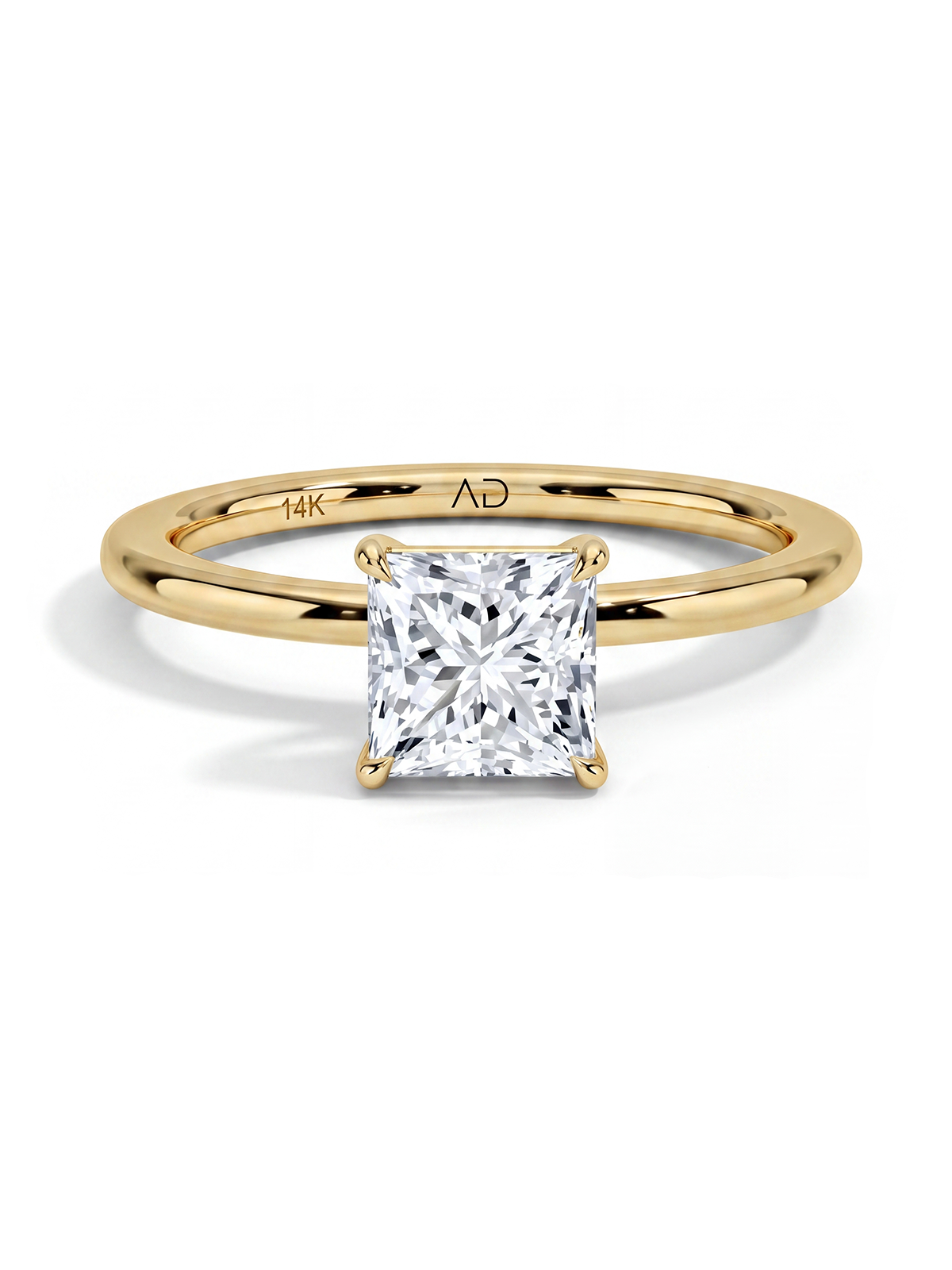 Princess Cut Solitaire Ring