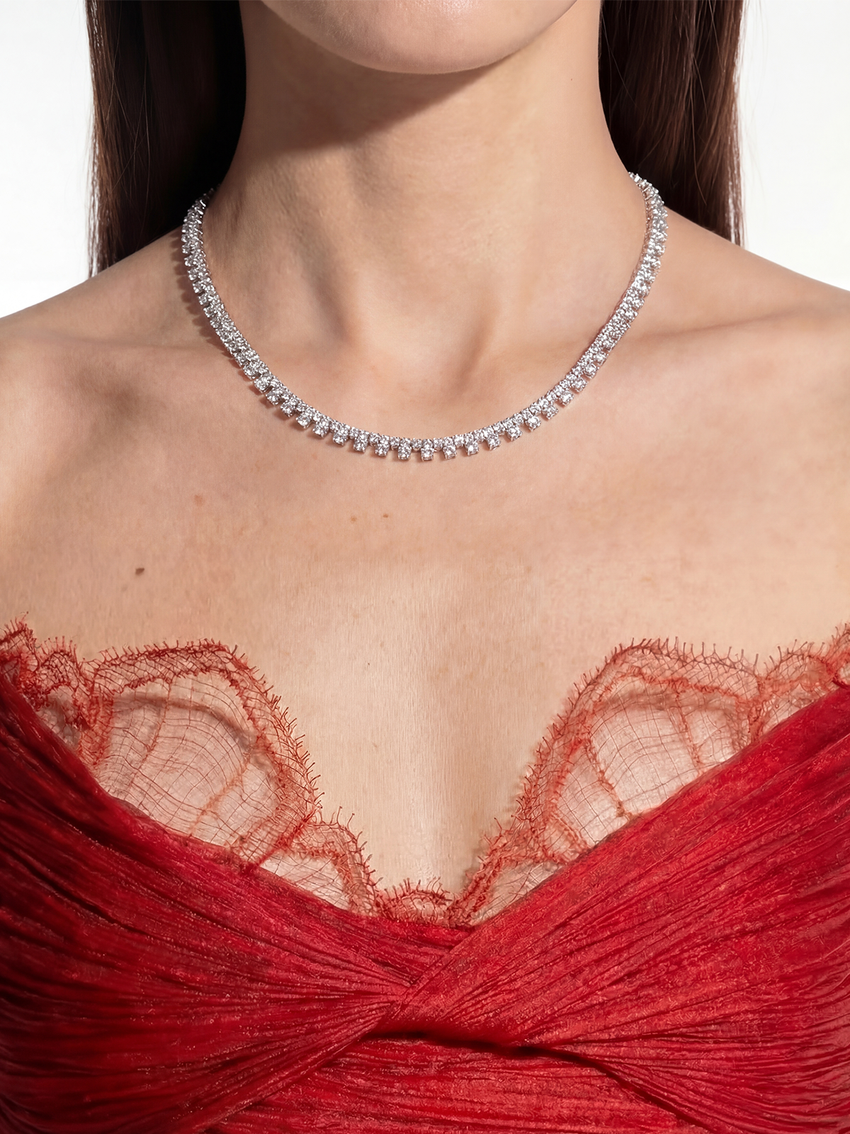 Aurel Tennis Necklace