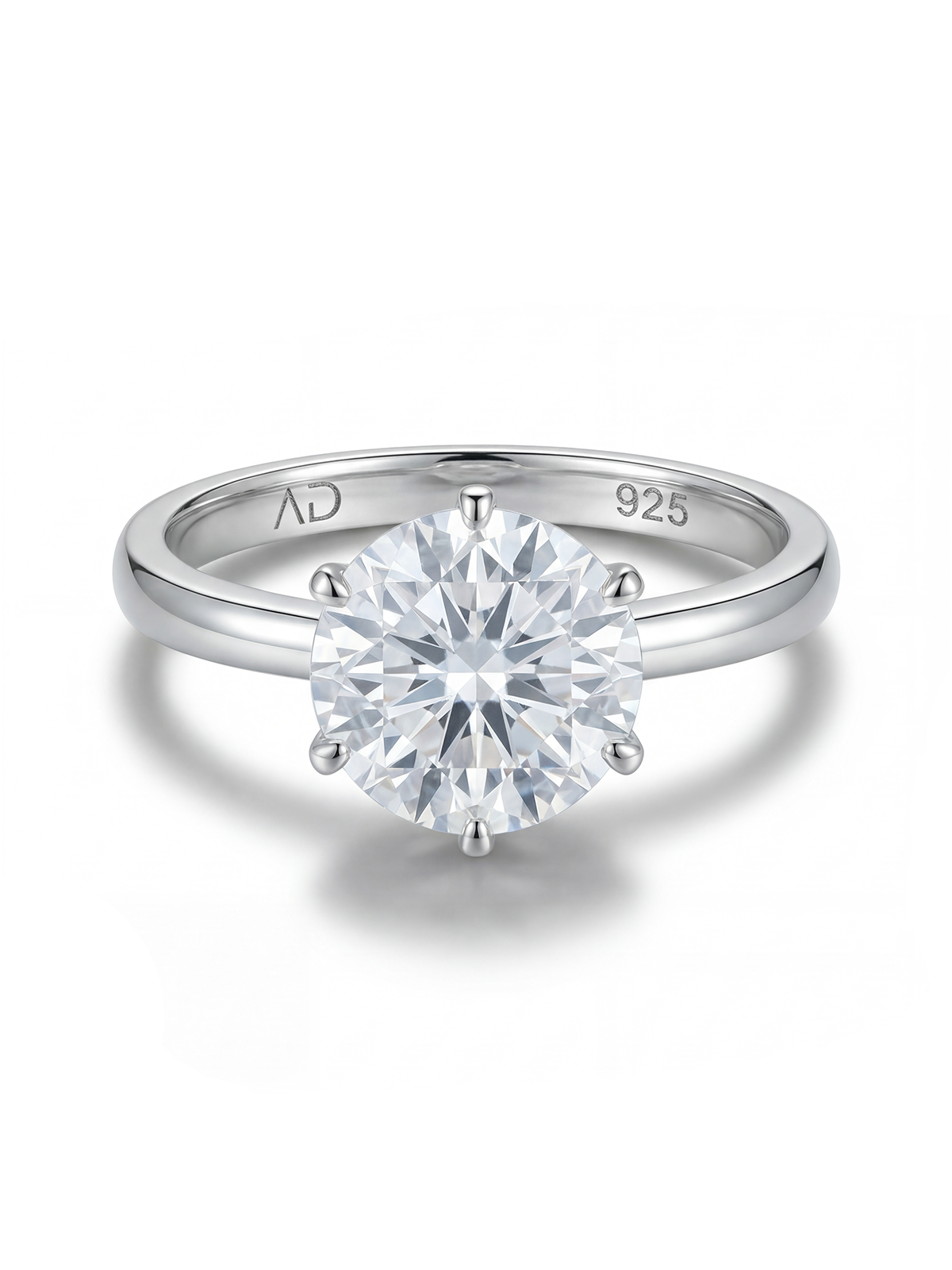 3.0CT | 6 Prong Solitaire Ring