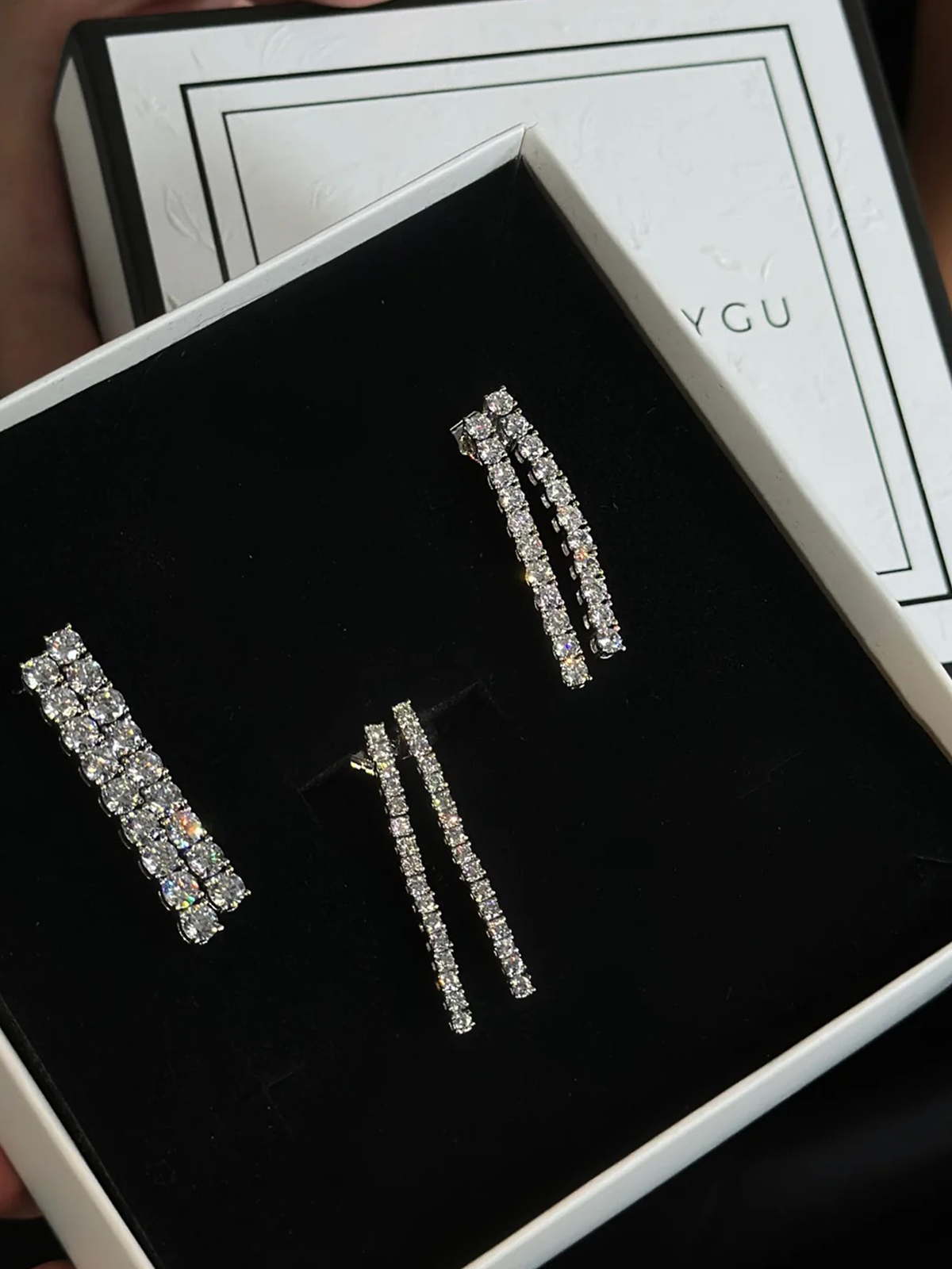 2MM | Cast Tennis Earrings