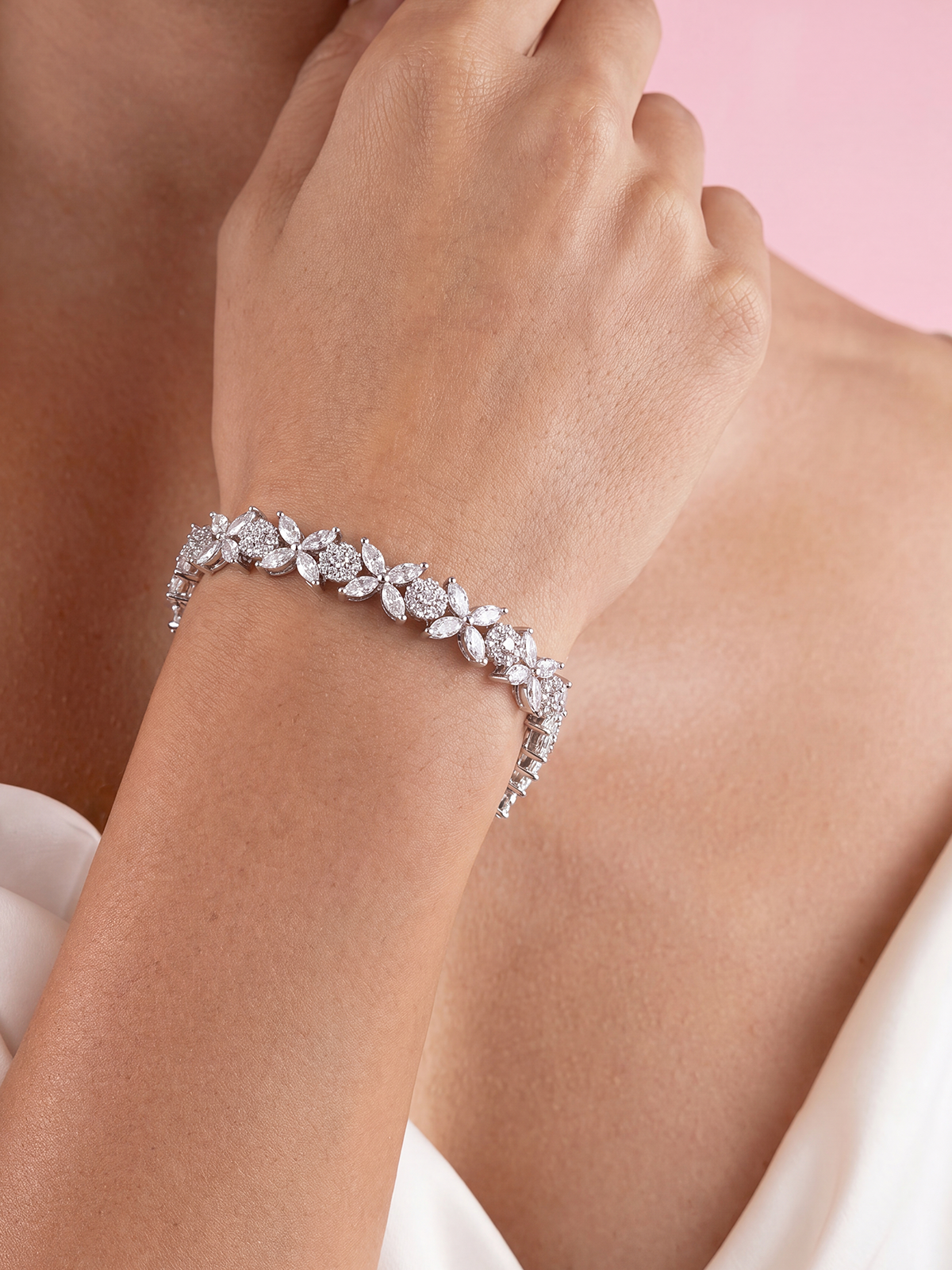 Verona Cast Tennis Bracelet