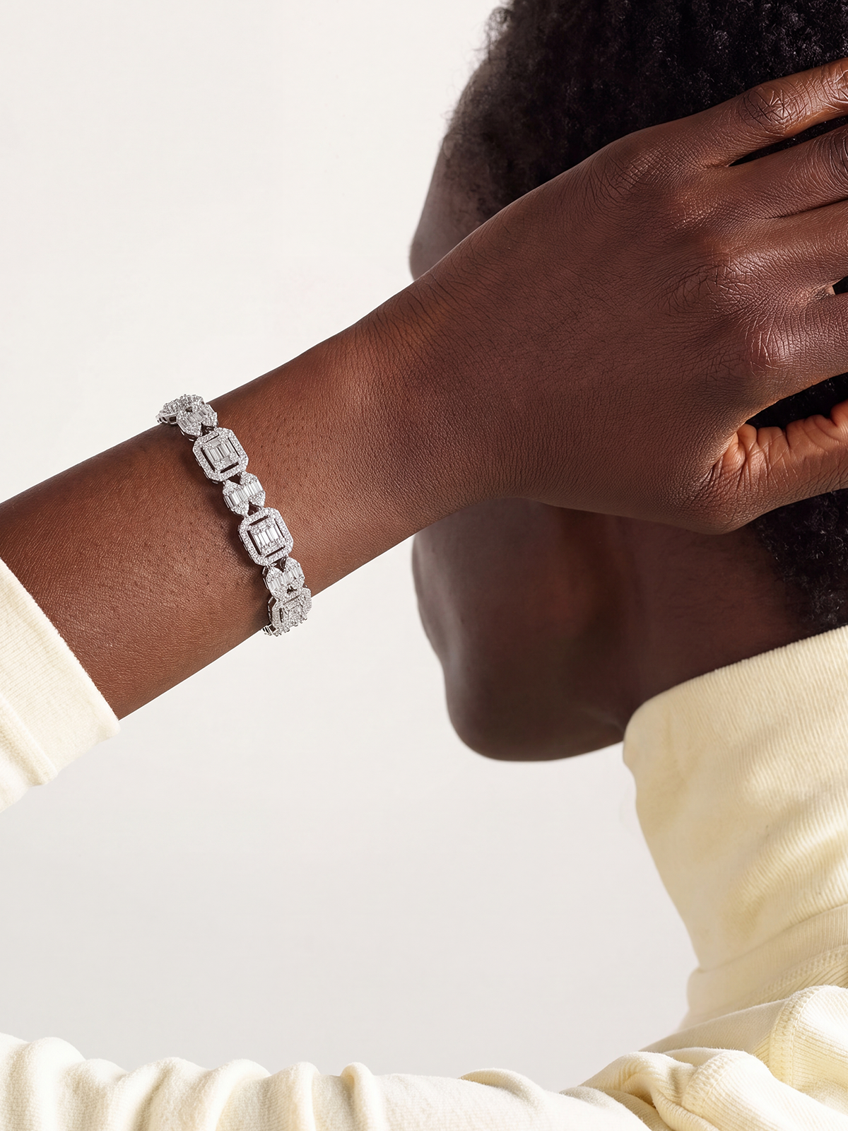 Leandra Cast Tennis Bracelet