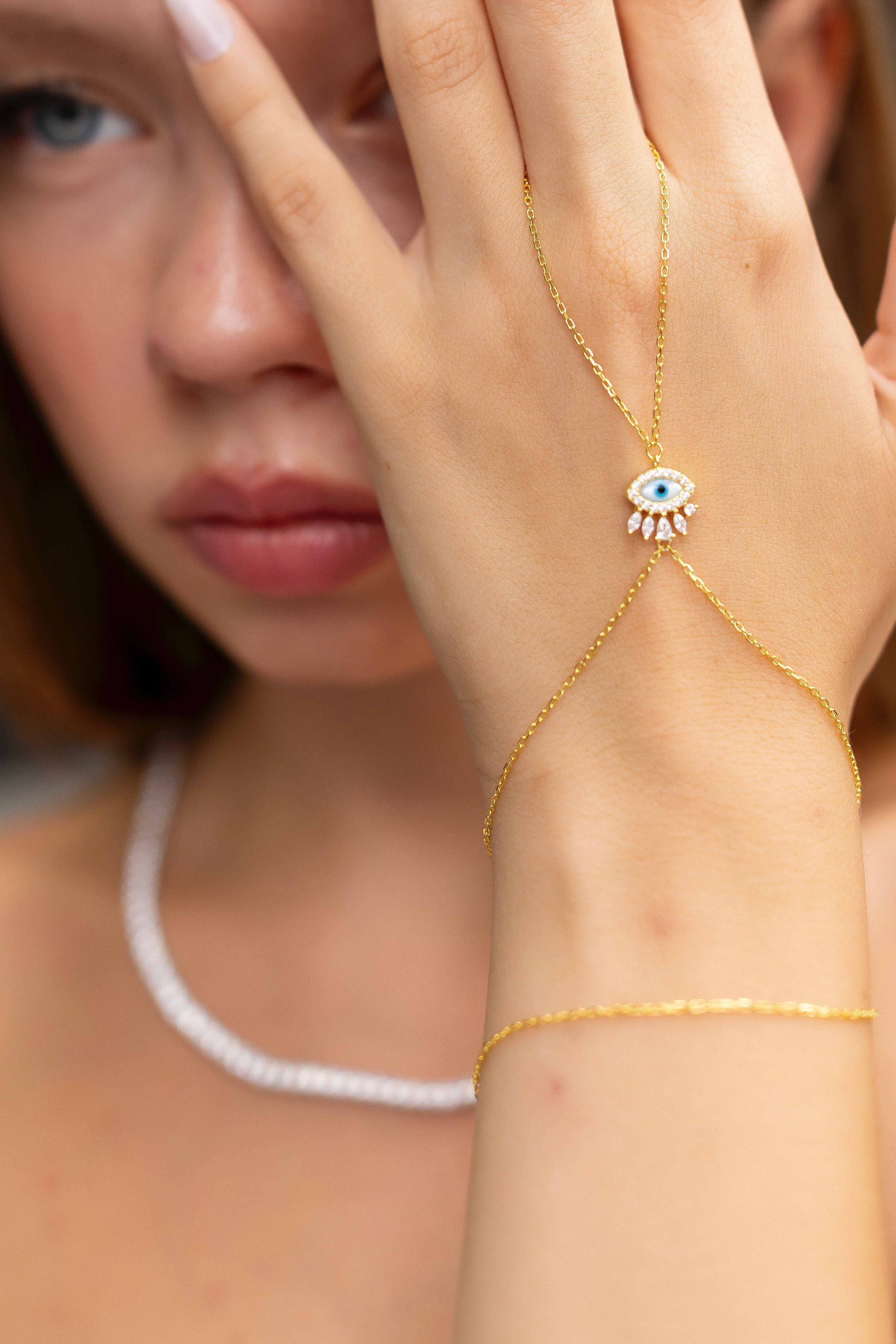 Lunara Hand Chain Bracelet