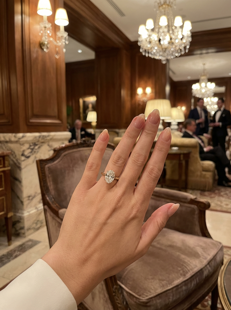 2.3CT | Oval Kesim Yüzük