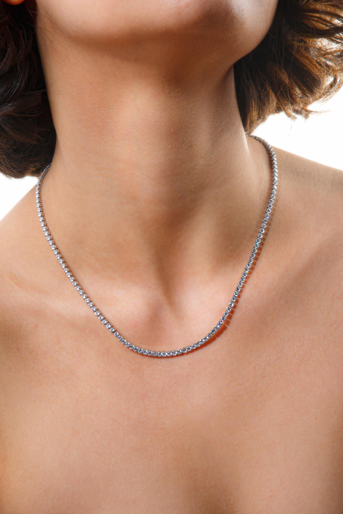 2.5MM | Tennis Necklace