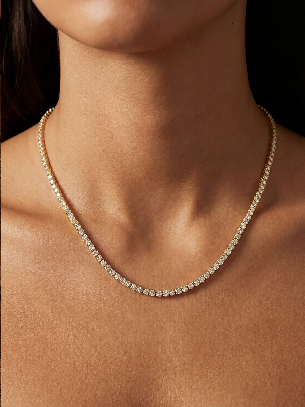 2MM | Cast Tennis Necklace