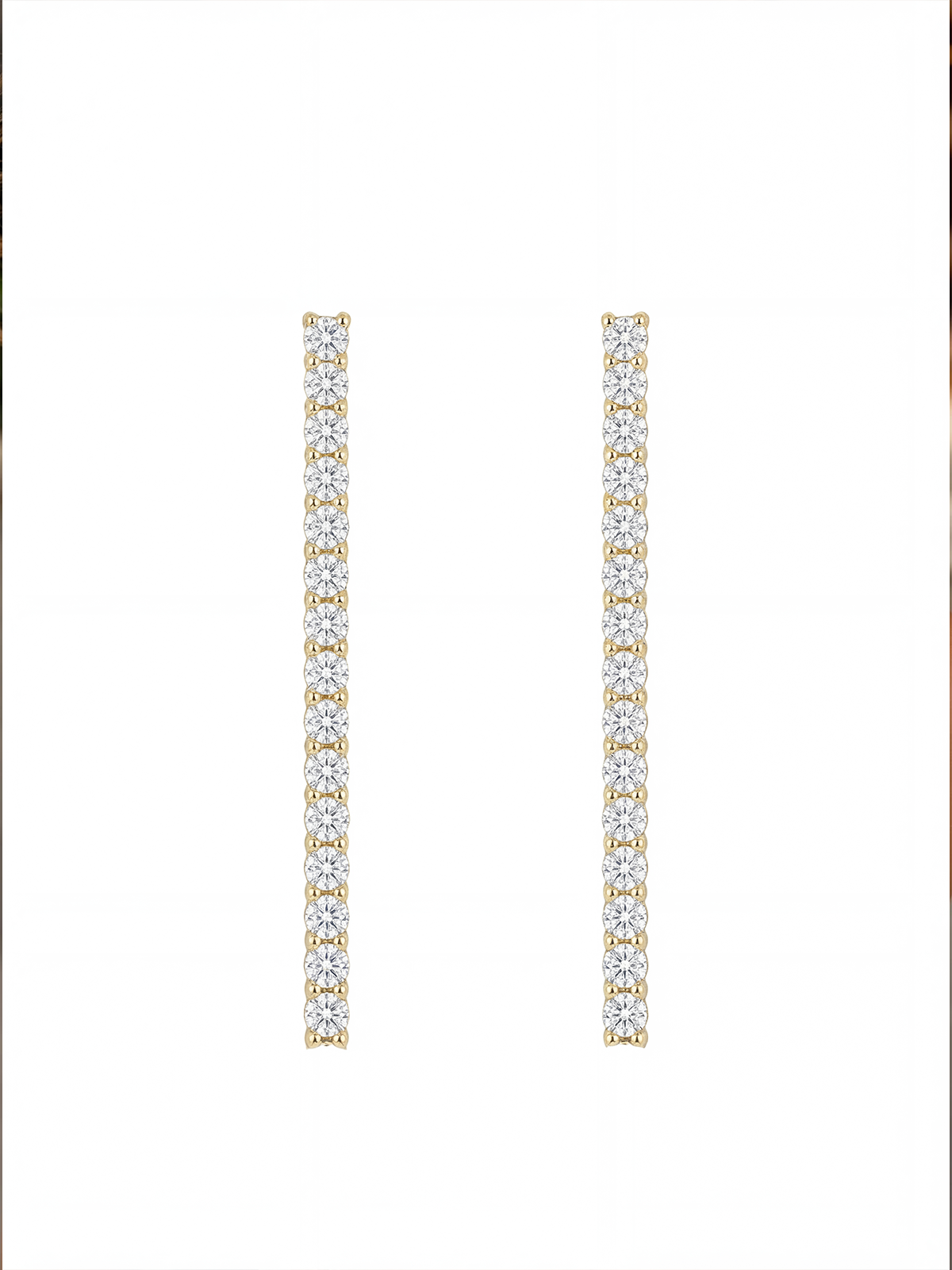 2MM | Cast Tennis Earrings
