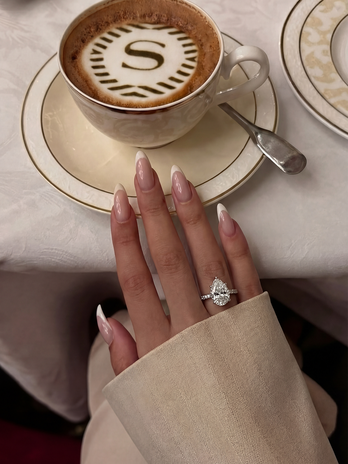 3.0CT | Pear Cut Eternity Ring