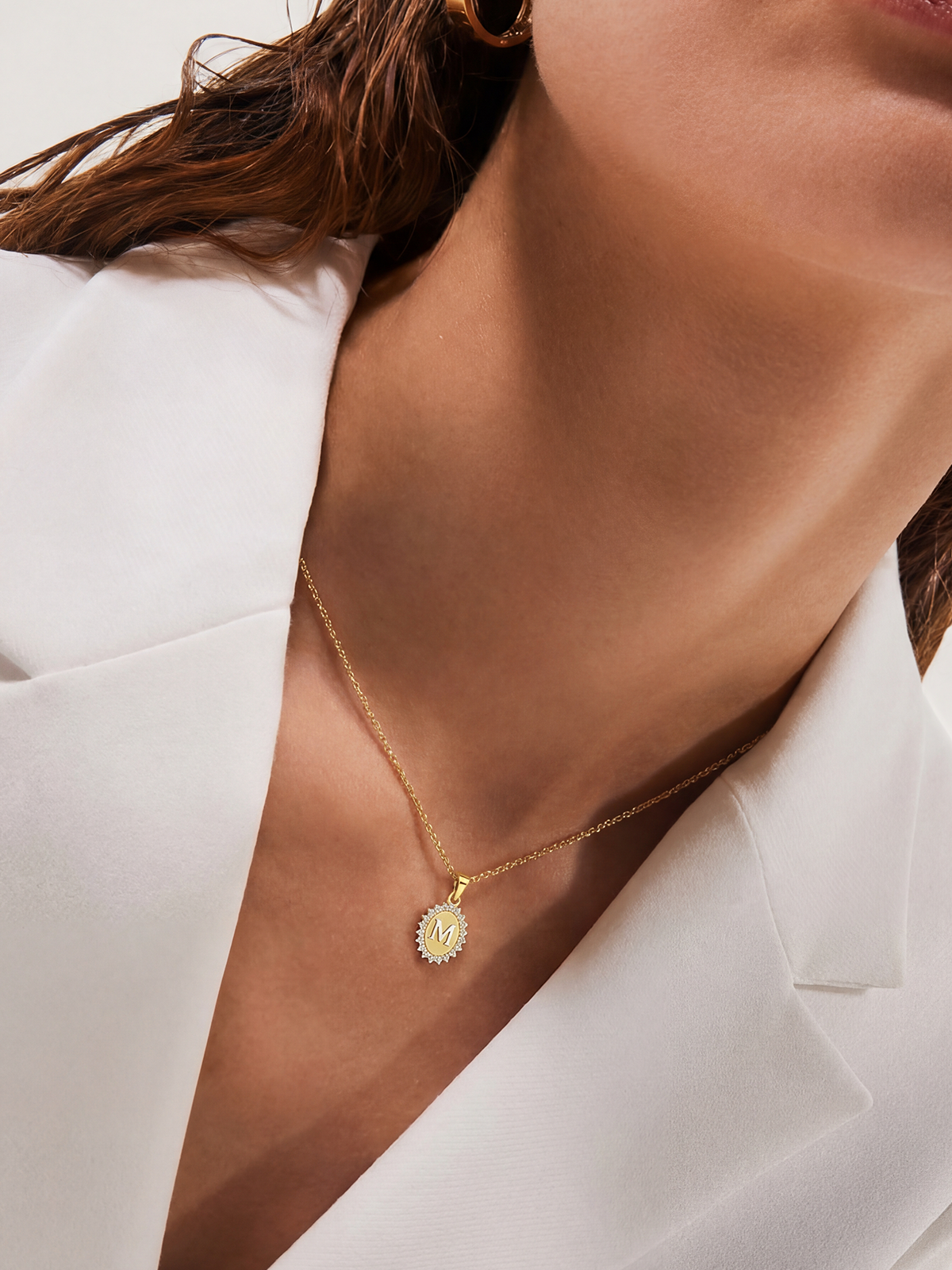 Aura Letter Necklace