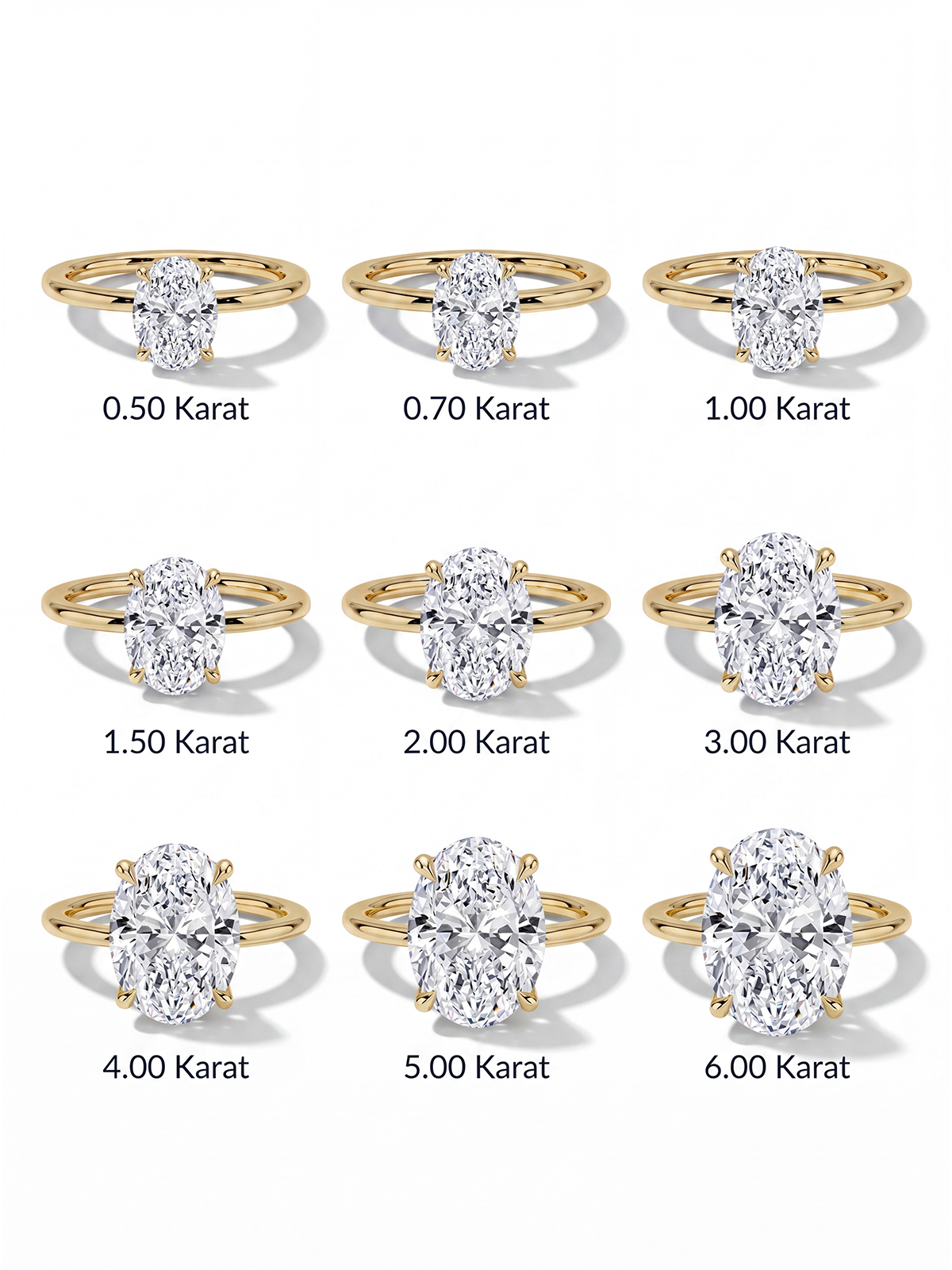 Oval Cut Solitaire Ring