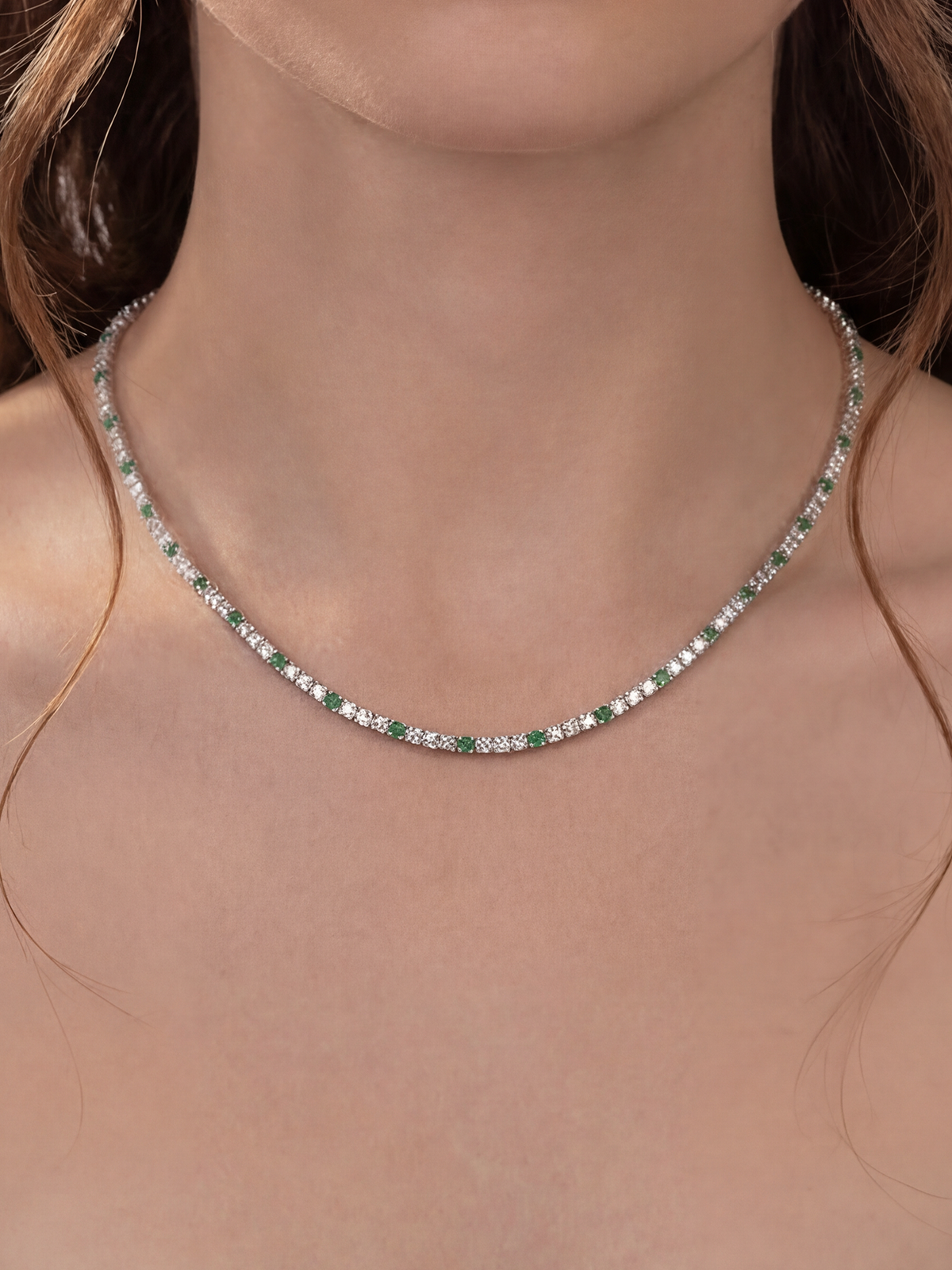 Vion Tennis Necklace