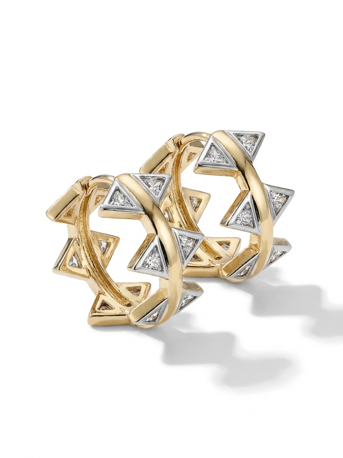Lunaria Hoop Earrings