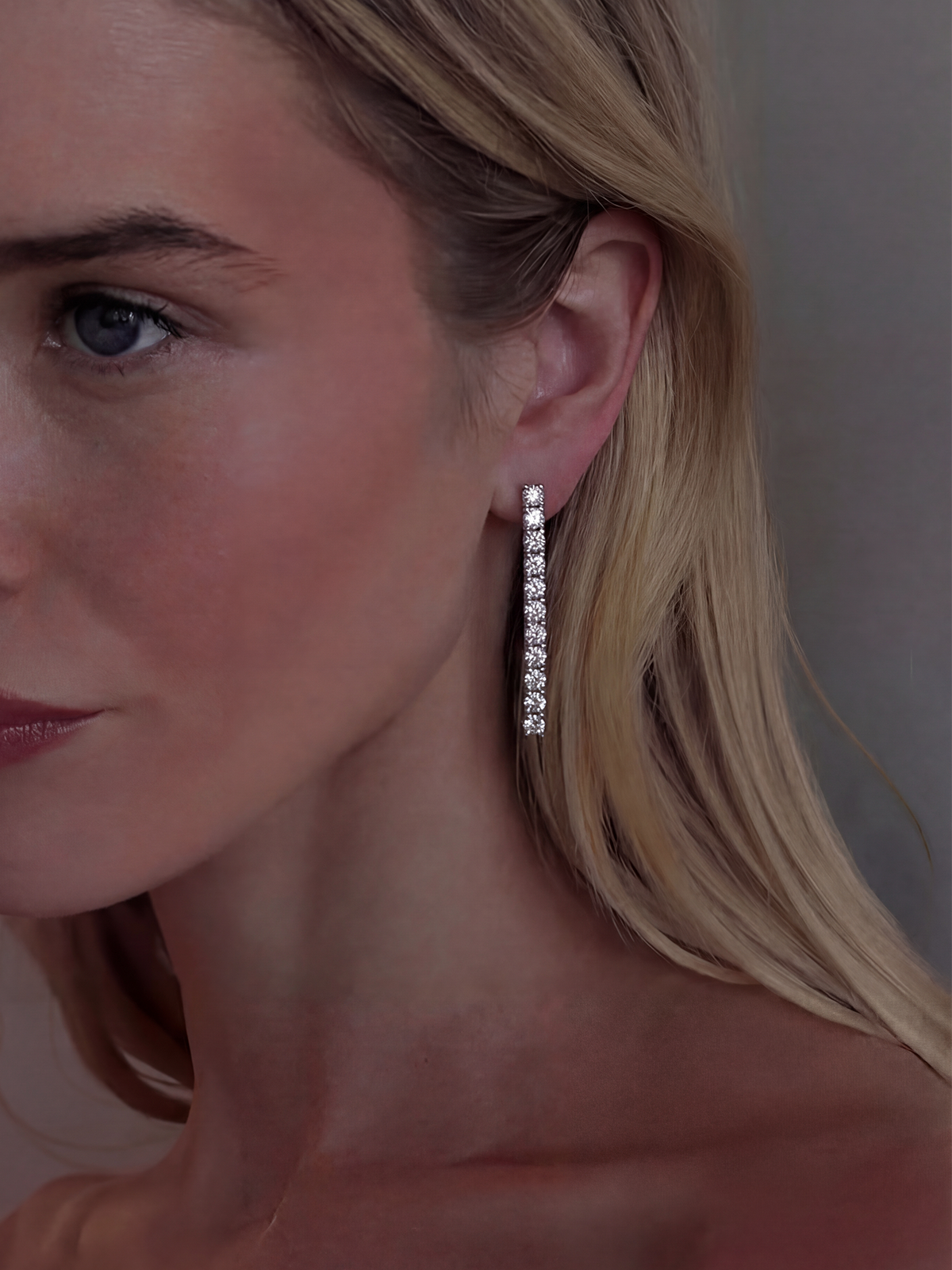 3MM | Cast Tennis Earrings