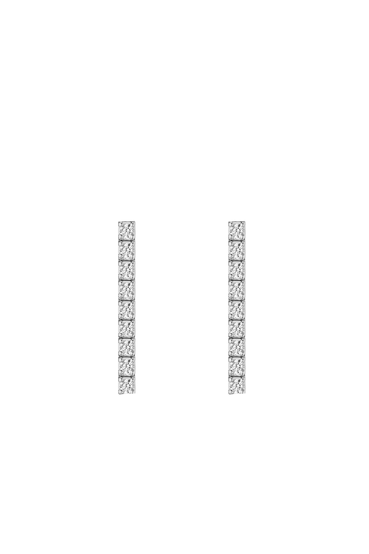 4MM | Cast Tennis Earrings