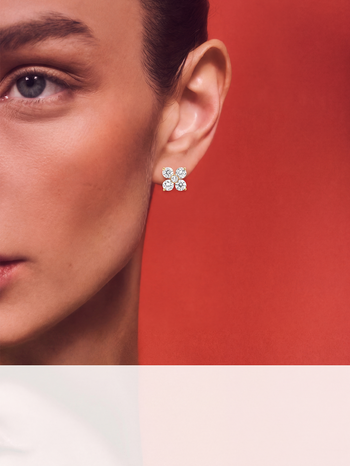 1.8CT Solitaire Earrings