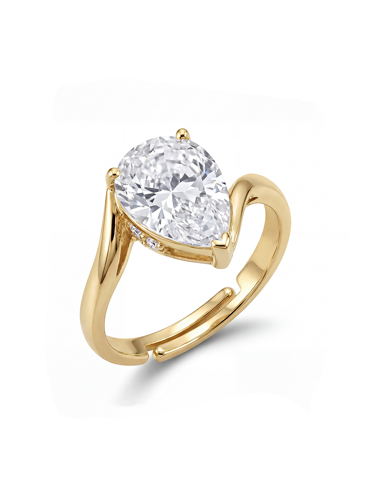 3 CT | Calista Pear Cut Ring