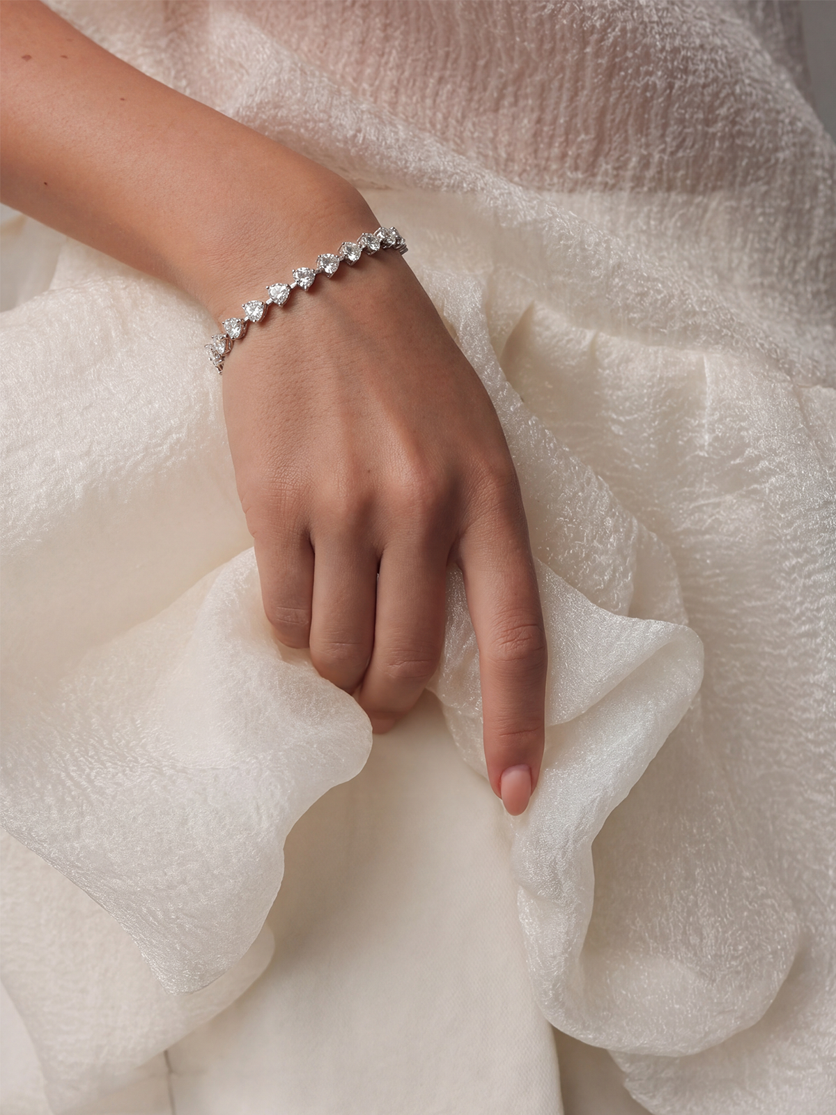 Oval Cut Tennis Bracelet