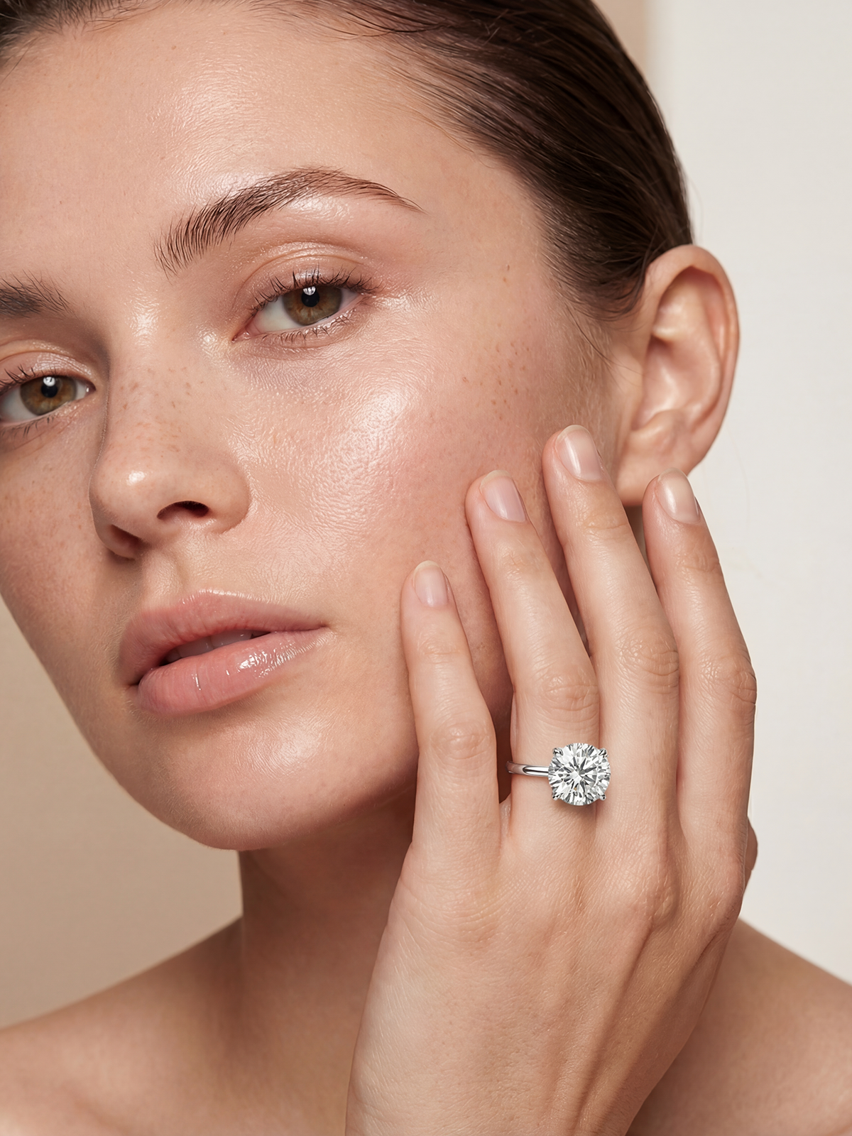 4.0CT | 4 Prong Solitaire Ring