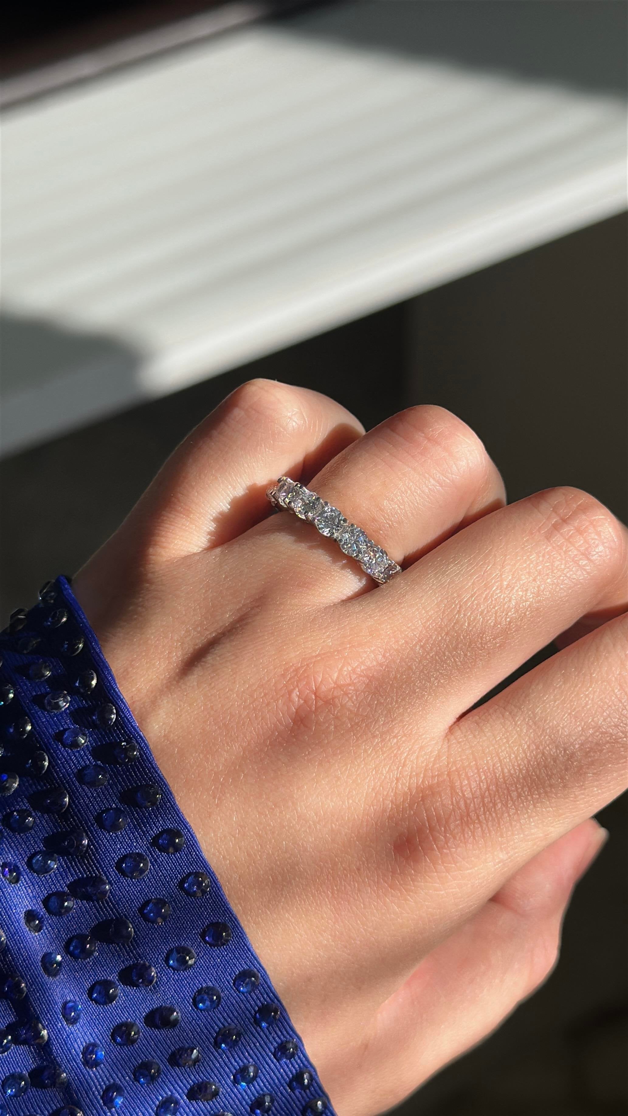 4MM 0.25 CT Full Eternity Ring