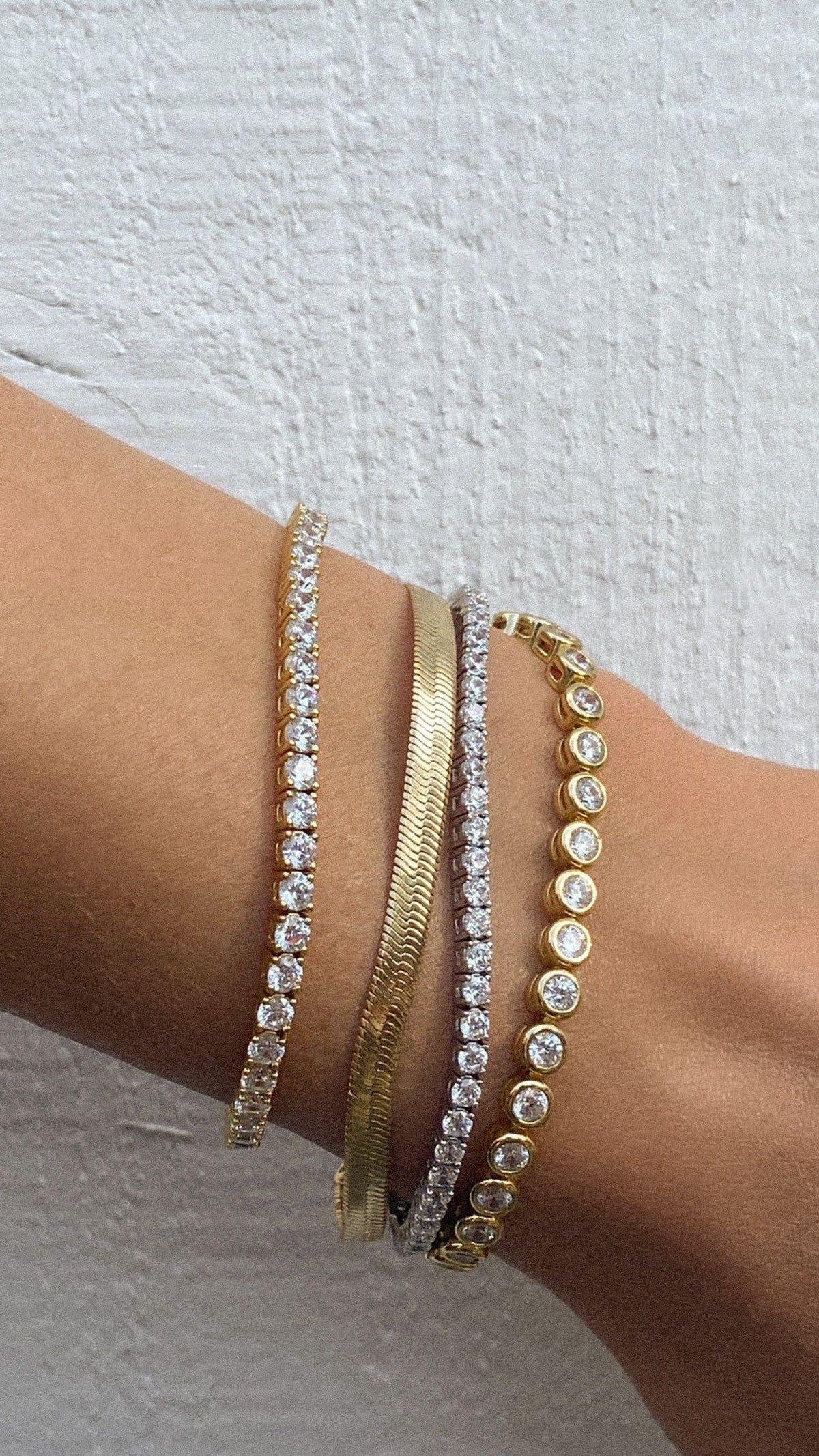 3MM | Cast Tennis Bracelet