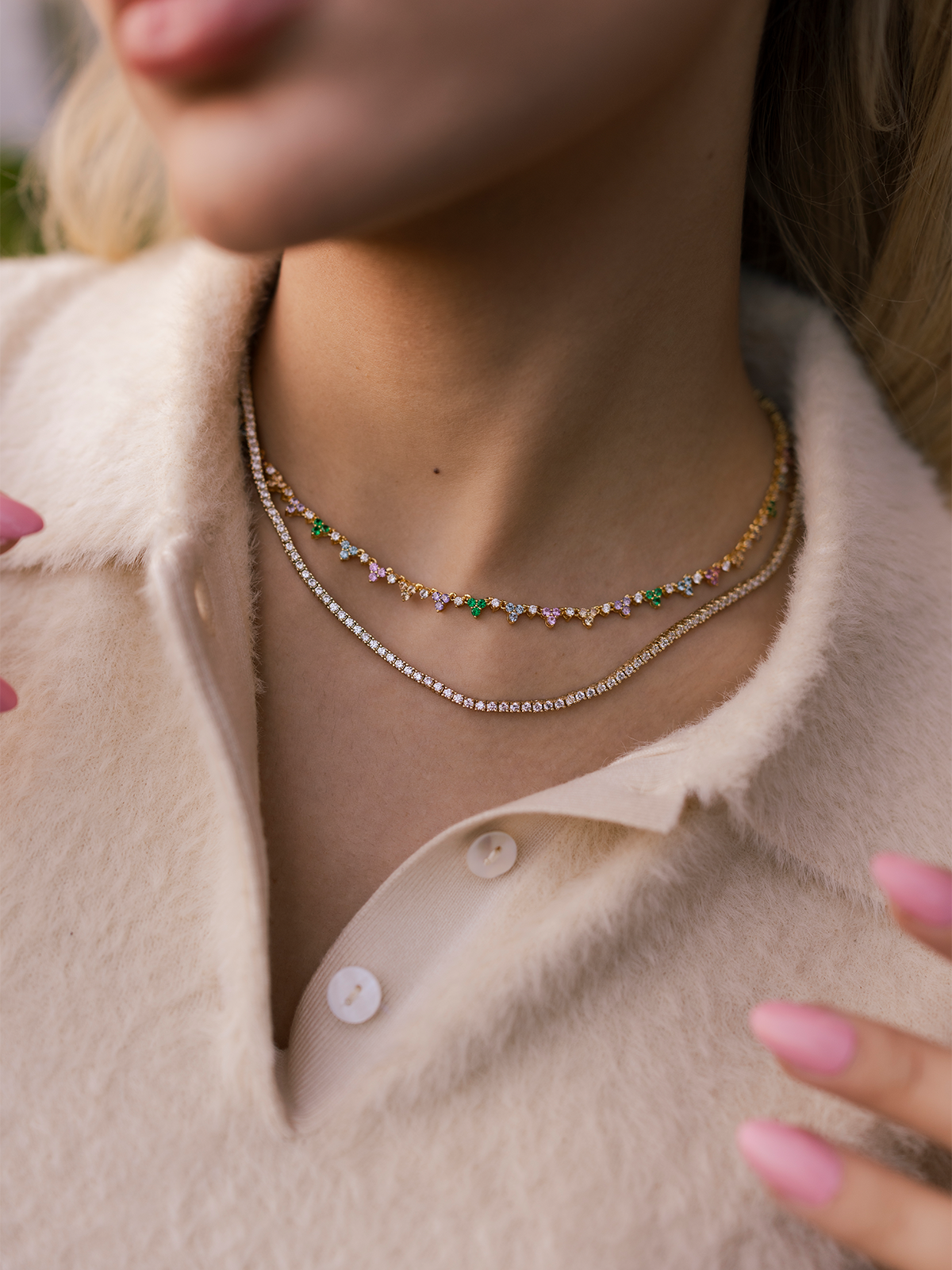 2MM | Cast Tennis Necklace