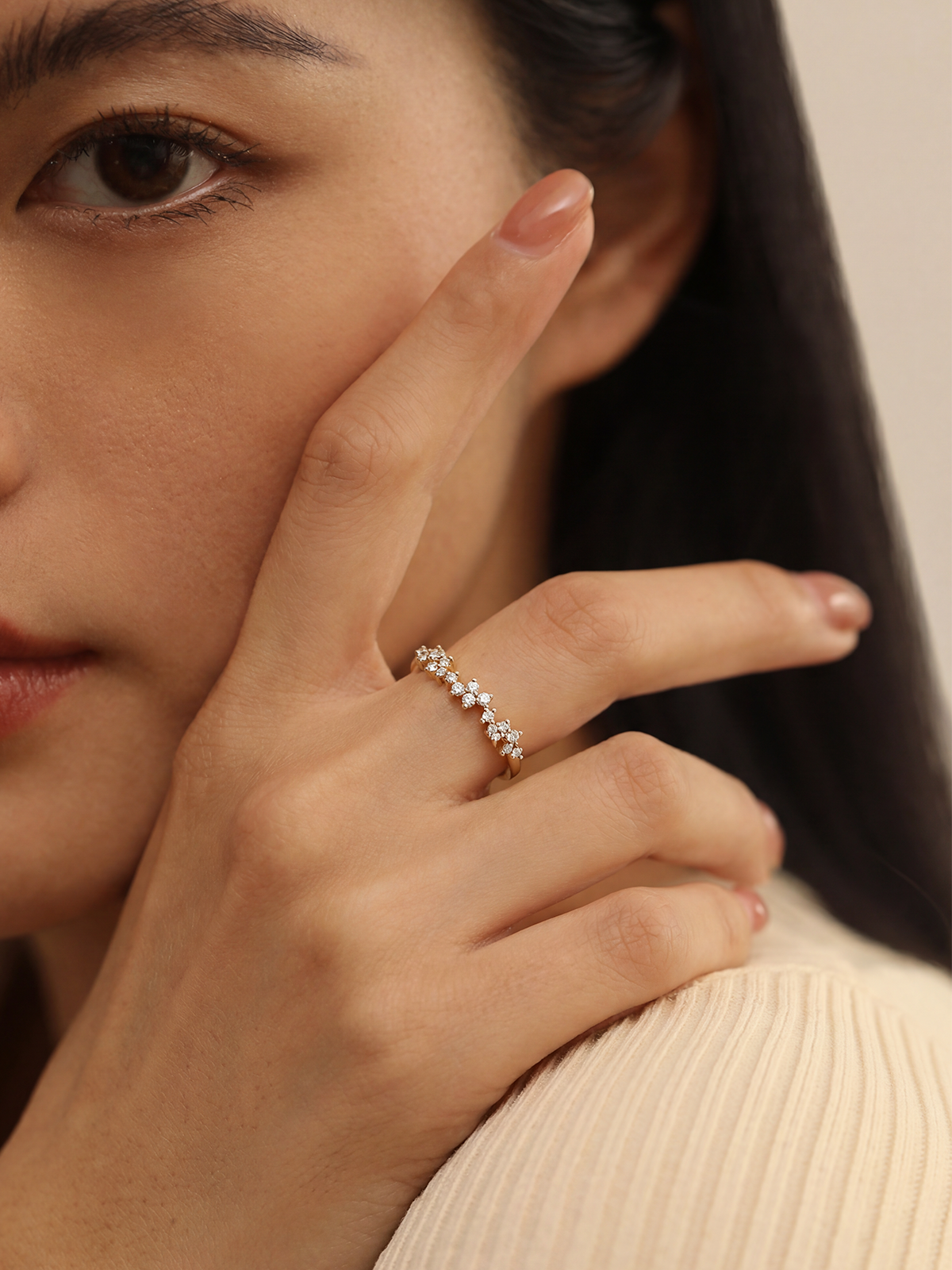 0.35CT Cluster Ring