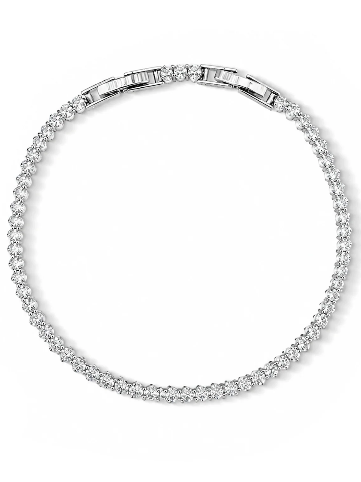 5MM | Sabit Form Oval Cut Tennis Necklace