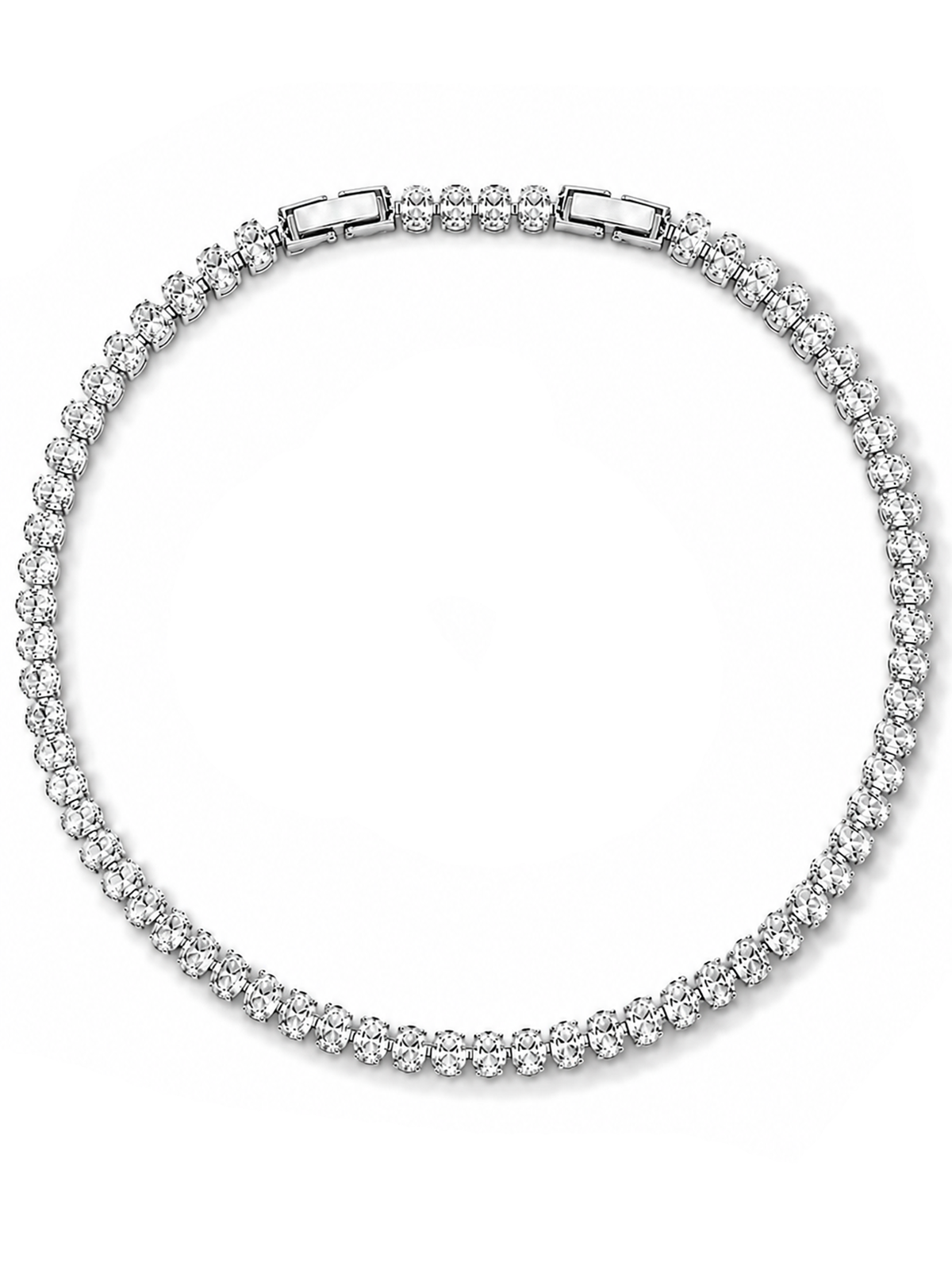 6MM | Sabit Form Oval Cut Tennis Necklace