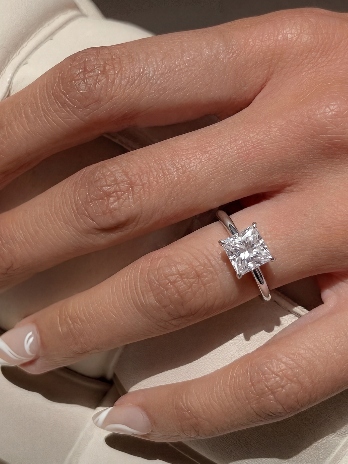 Princess Cut Solitaire Ring