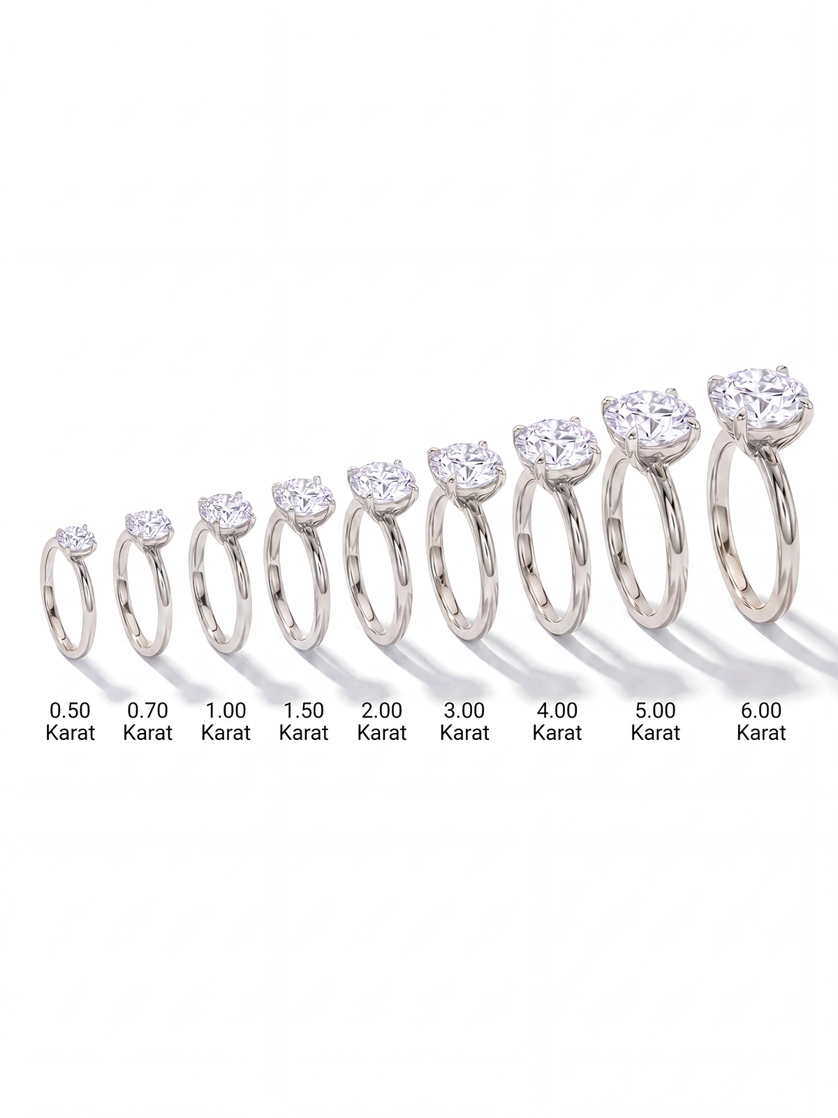 4 Prong Solitaire Ring