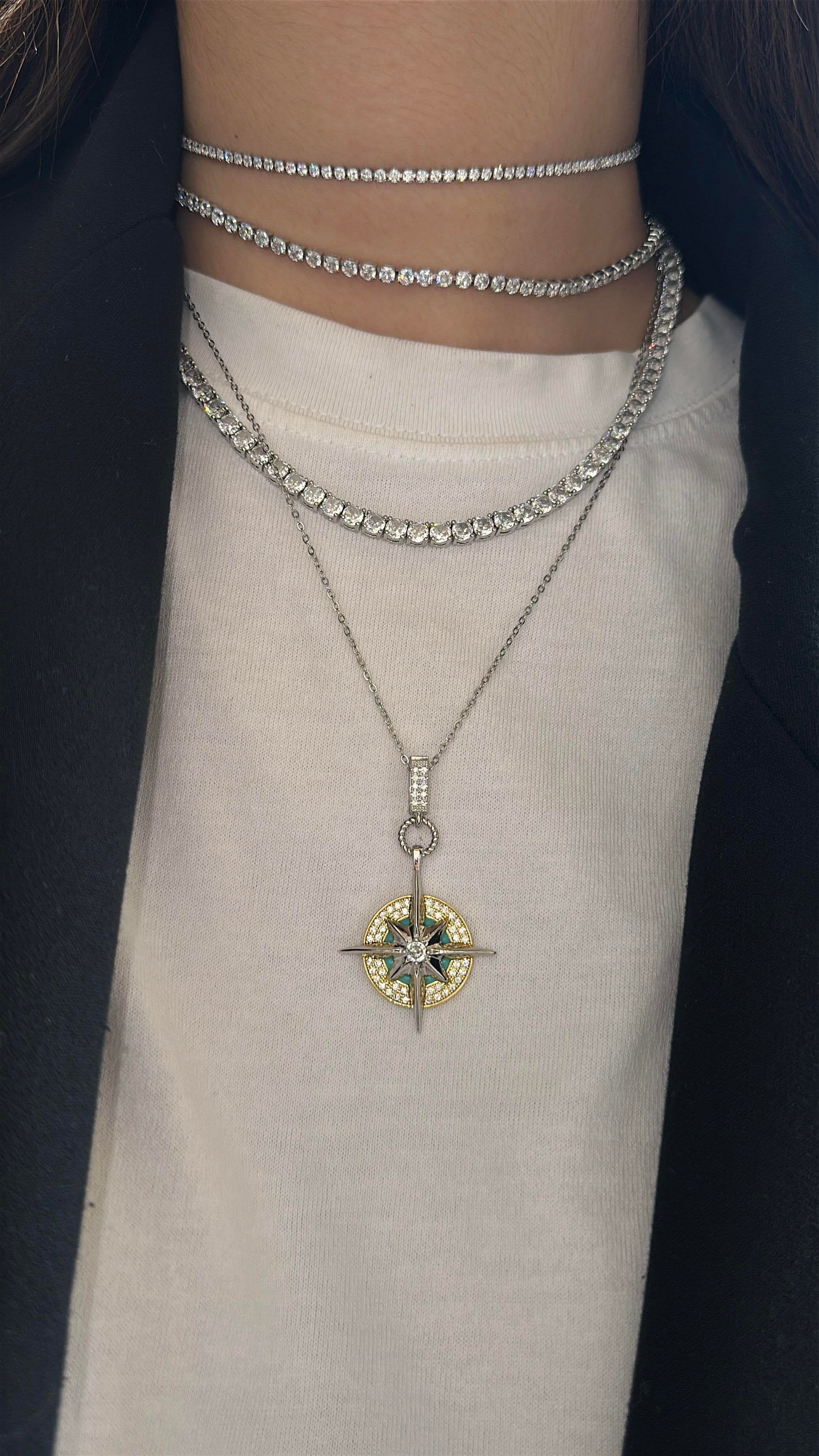 4MM | Cast Tennis Necklace