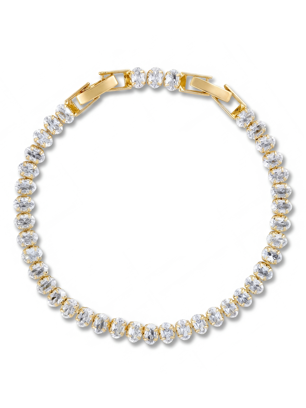 4MM | Oval Cut Tennis Bracelet