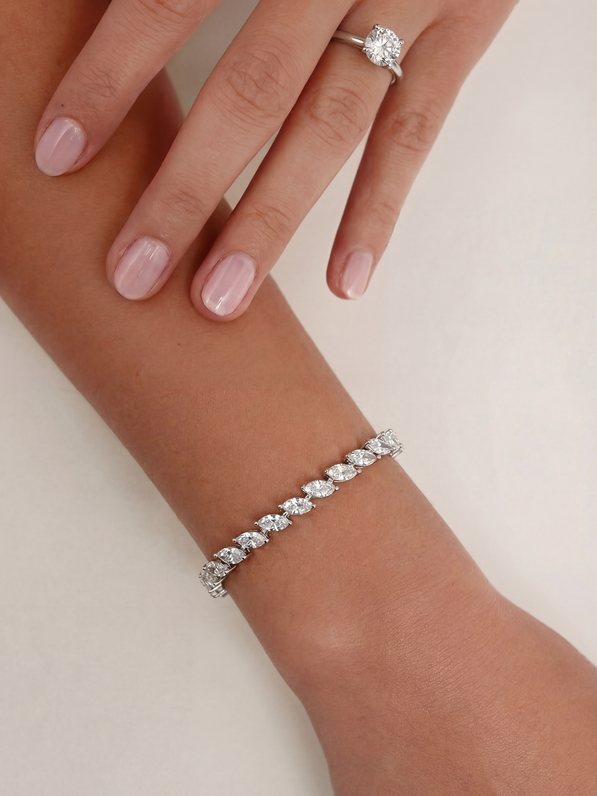 Vessa Marquise Cut Tennis Bracelet