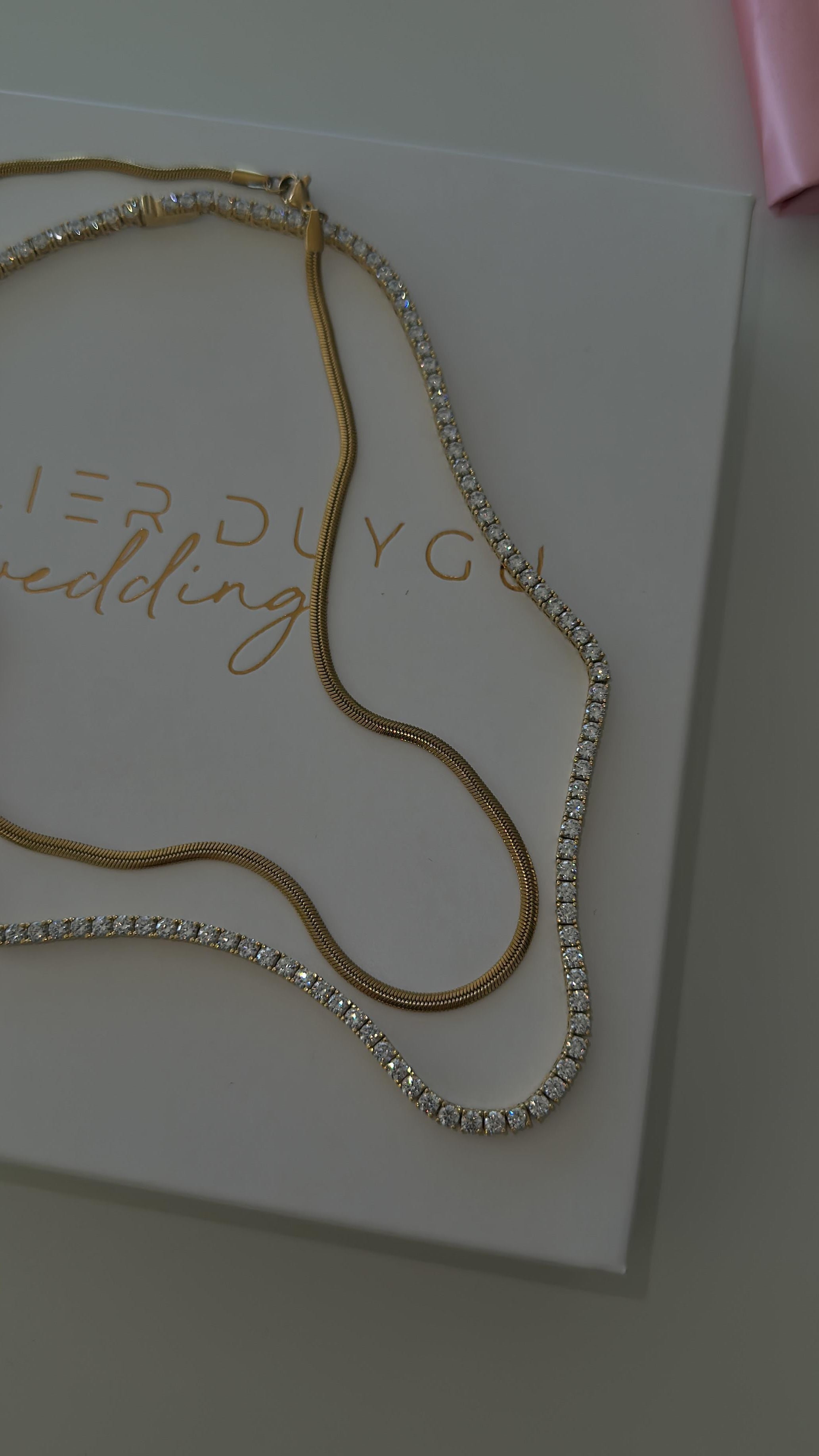 3MM | Cast Tennis Necklace