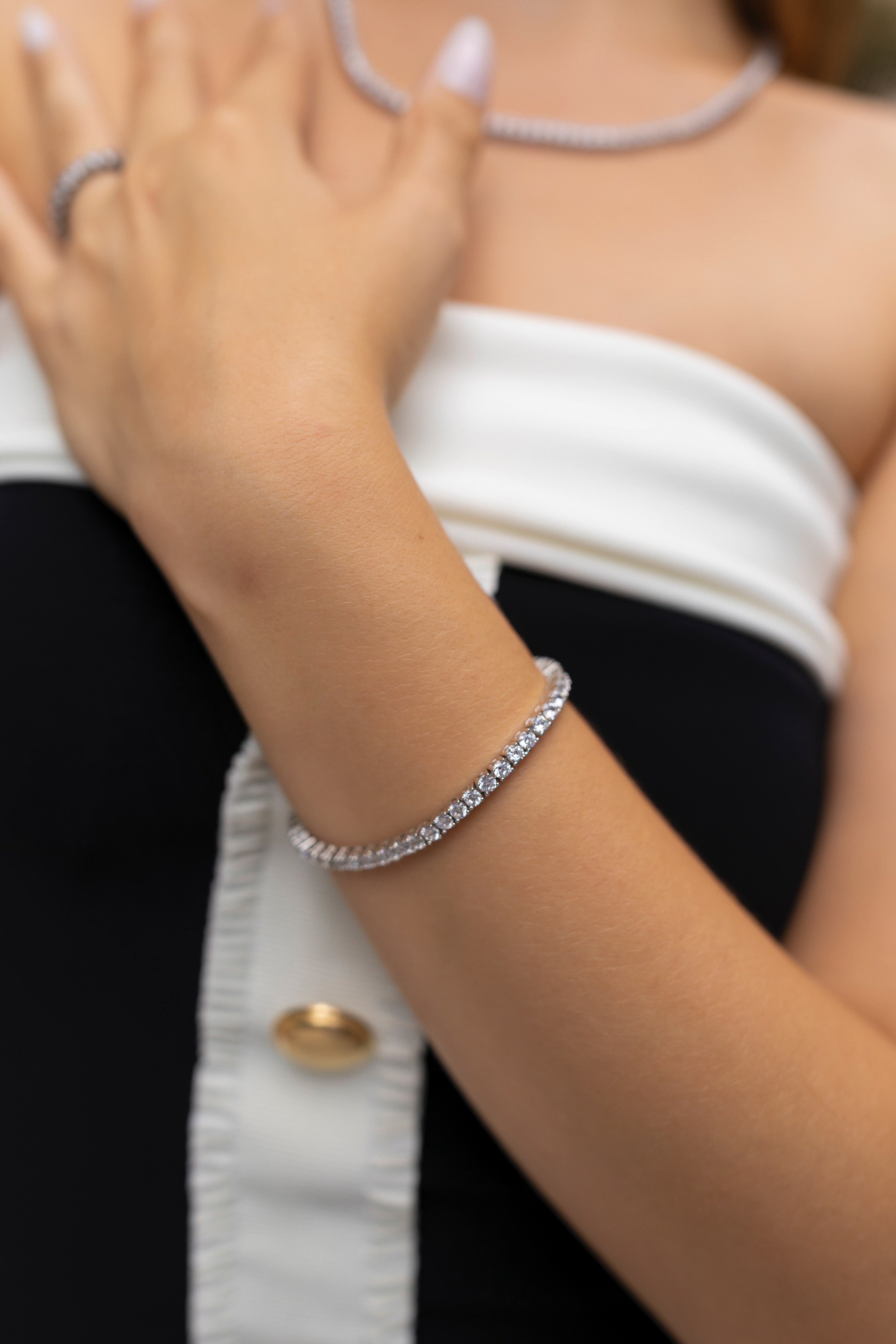 3MM | Cast Tennis Bracelet
