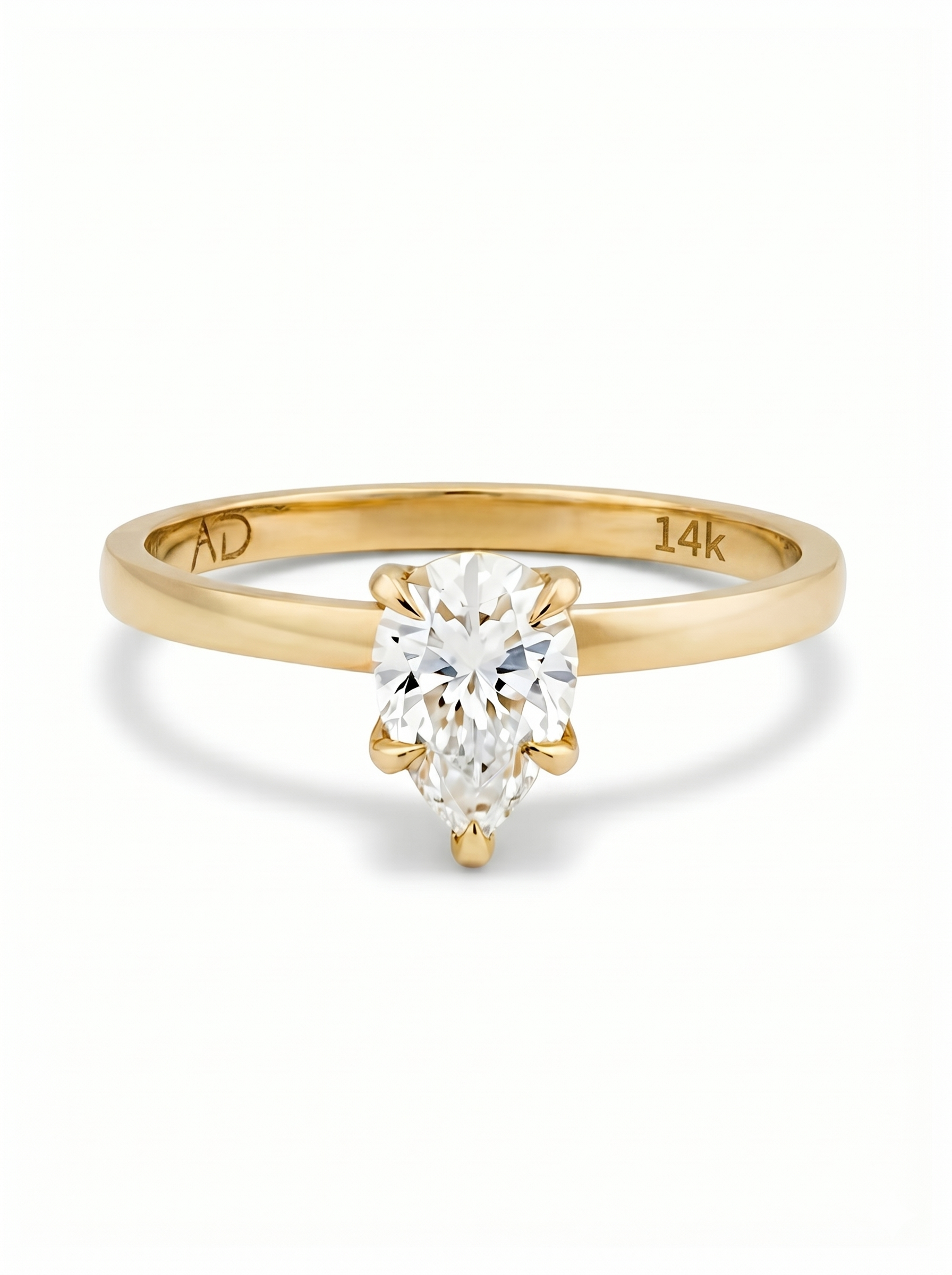 1.0CT | Pear Cut Ring