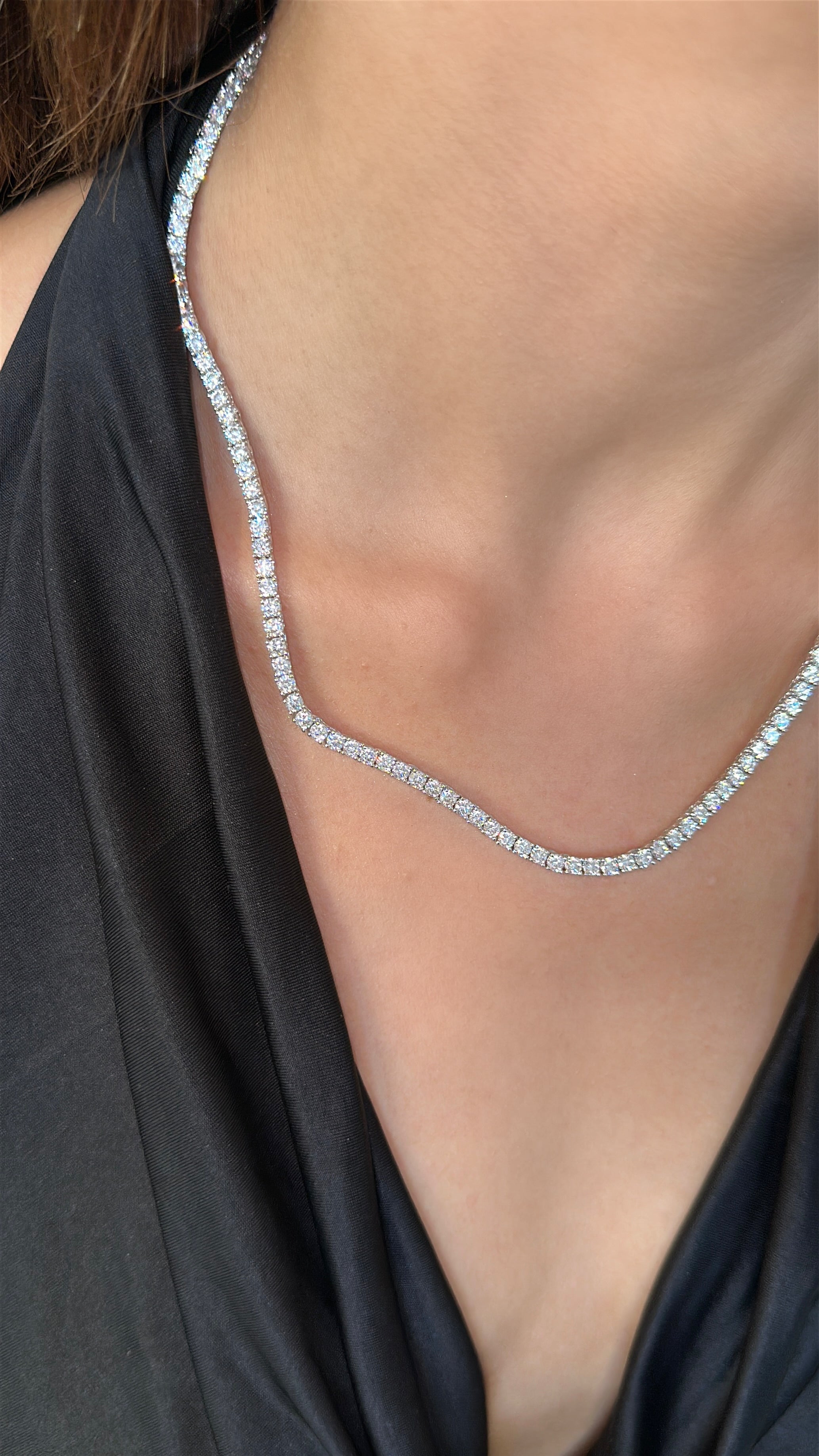 3MM | Cast Tennis Necklace