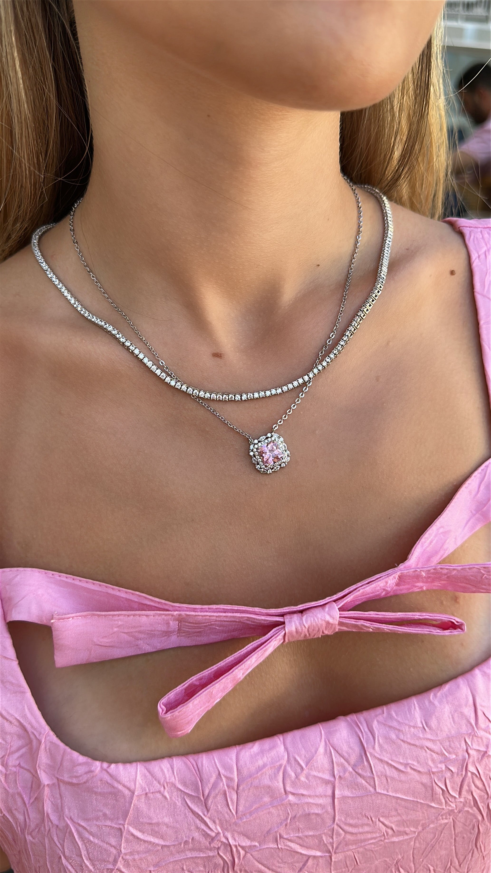 2MM | Cast Tennis Necklace