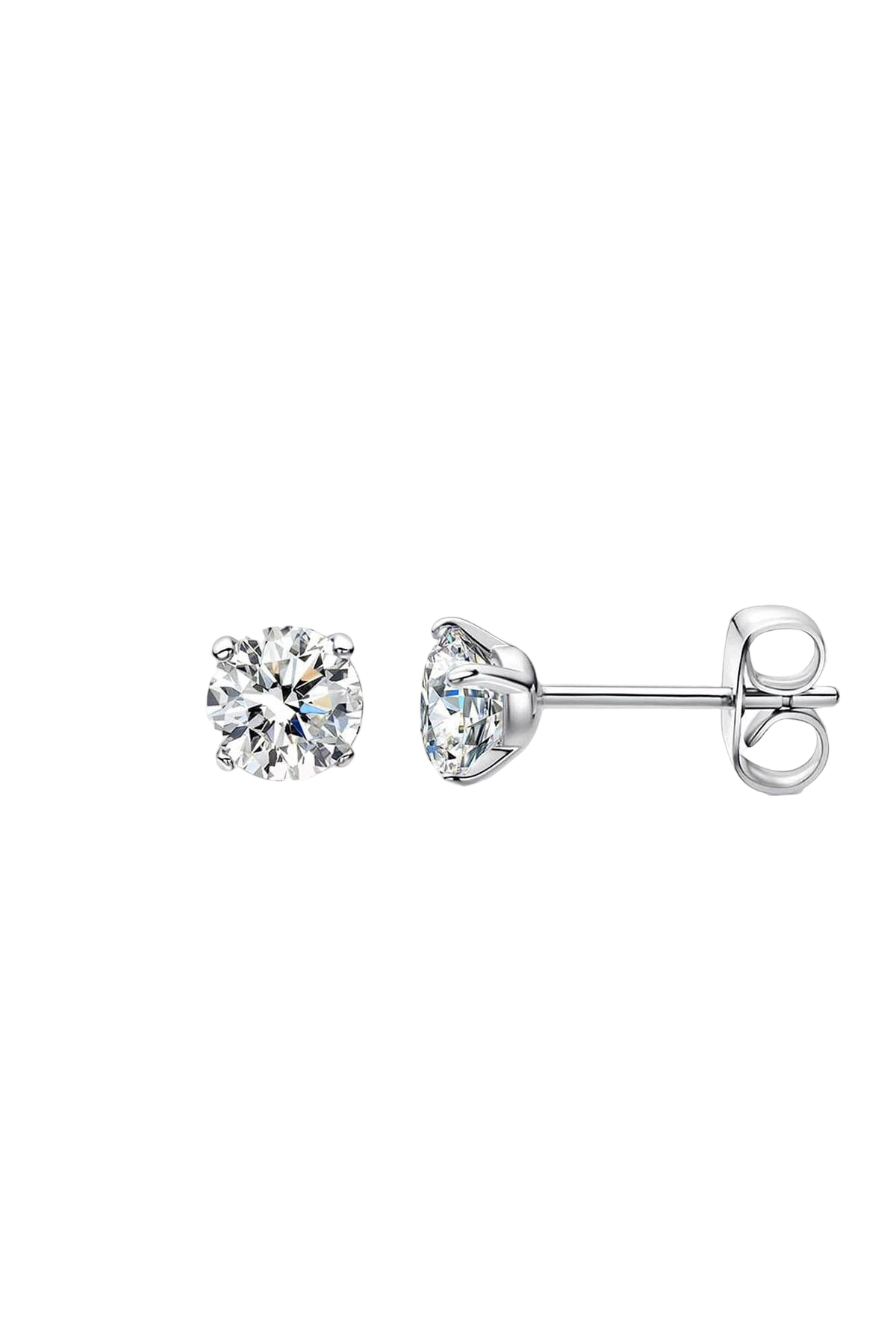 6MM | Round Cut Earrings