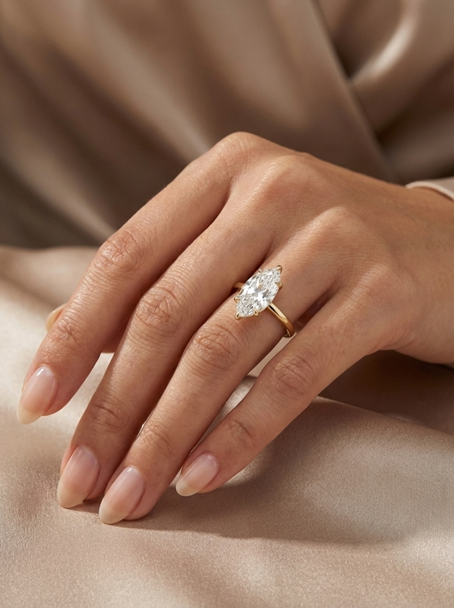 2.2CT | Marquise Cut Ring
