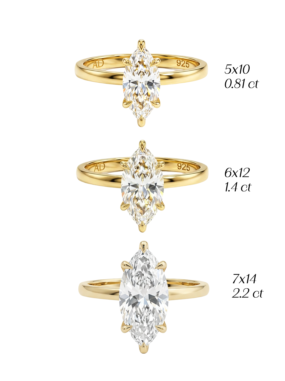 0.81CT | Marquise Cut Ring