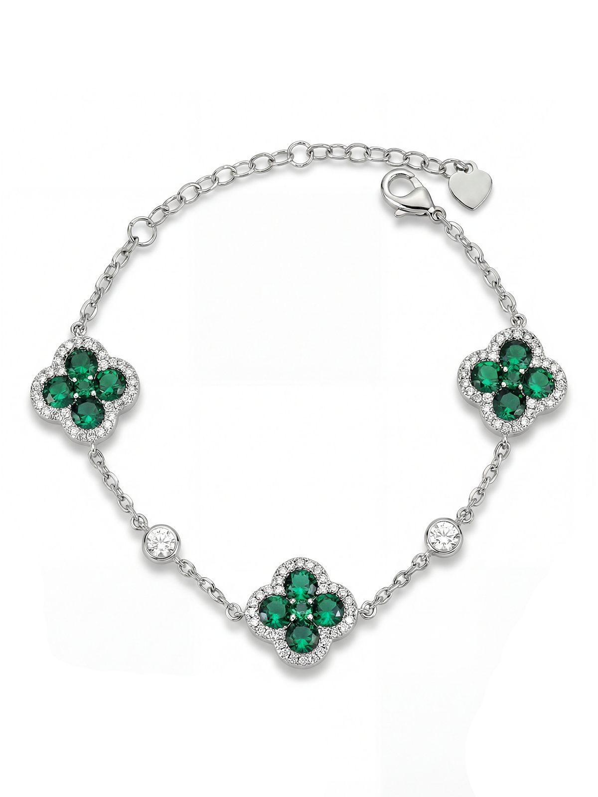 Isolde Green Stone Bracelet